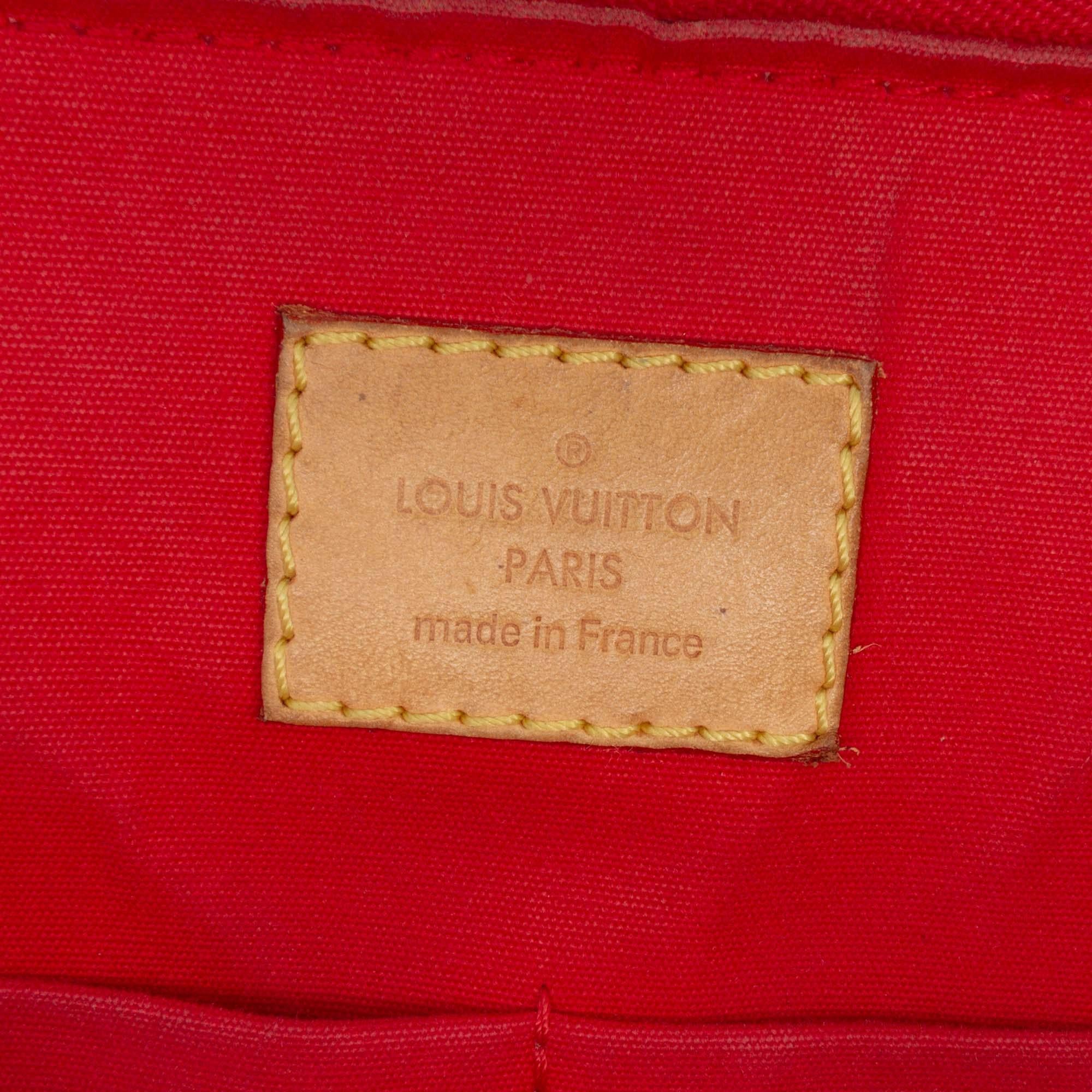 Louis Vuitton Monogram Vernis Alma PM