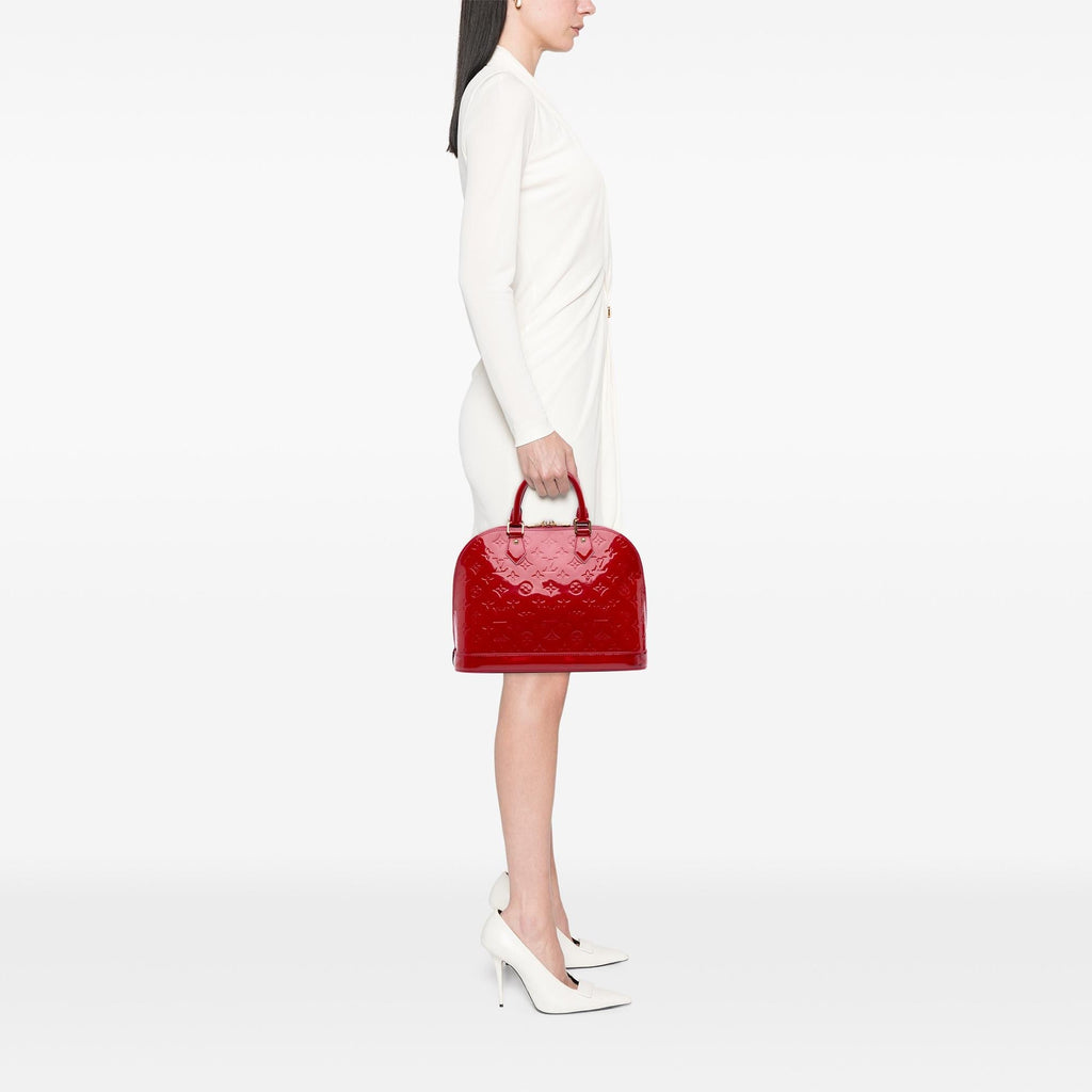 Louis Vuitton Monogram Vernis Alma PM