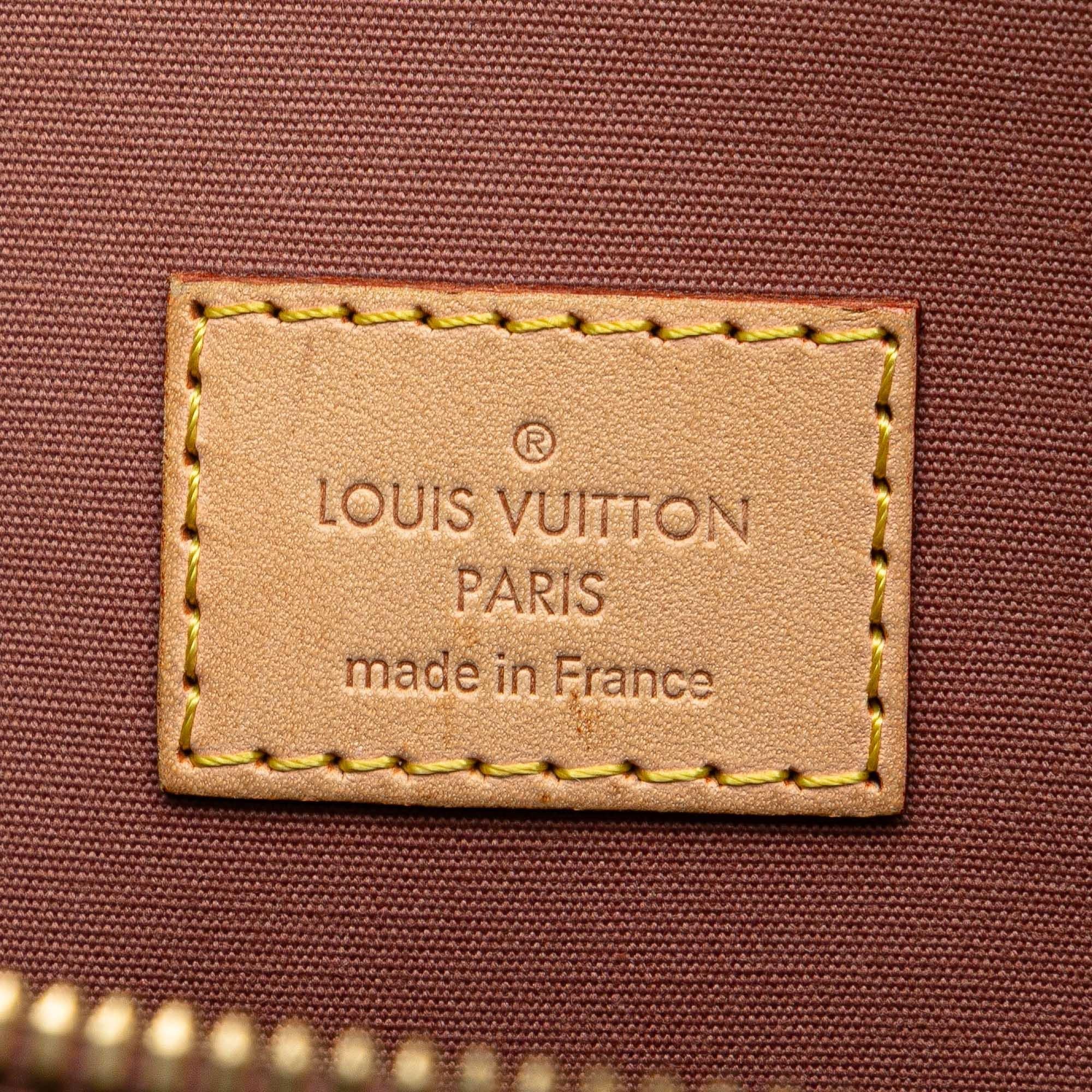Louis Vuitton Monogram Vernis Alma PM