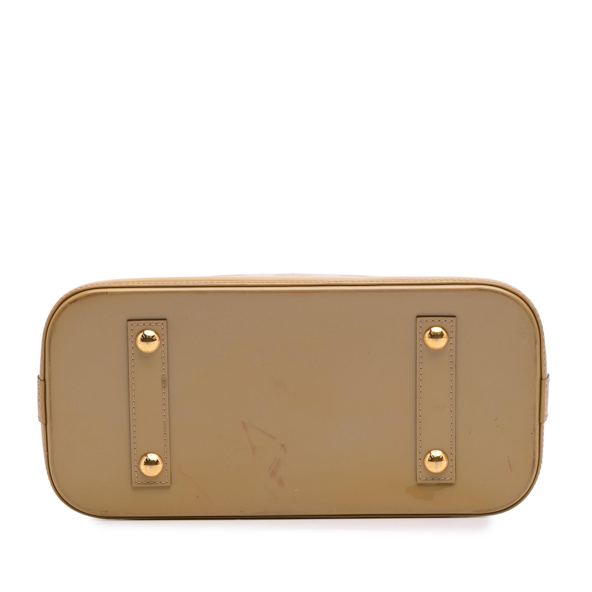 Louis Vuitton Monogram Vernis Alma PM