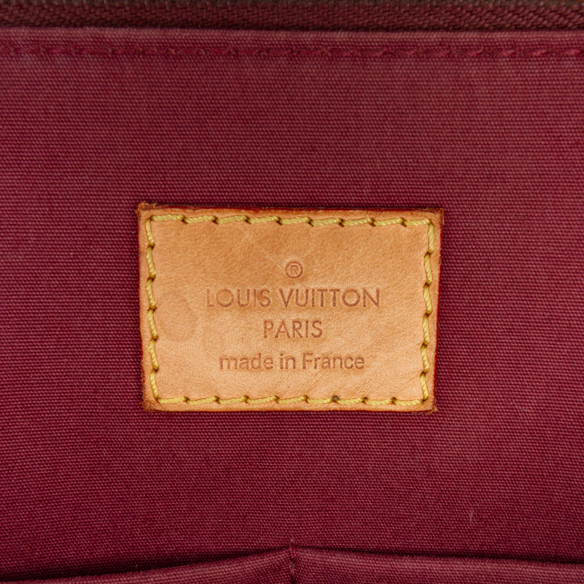 Louis Vuitton Monogram Vernis Alma PM