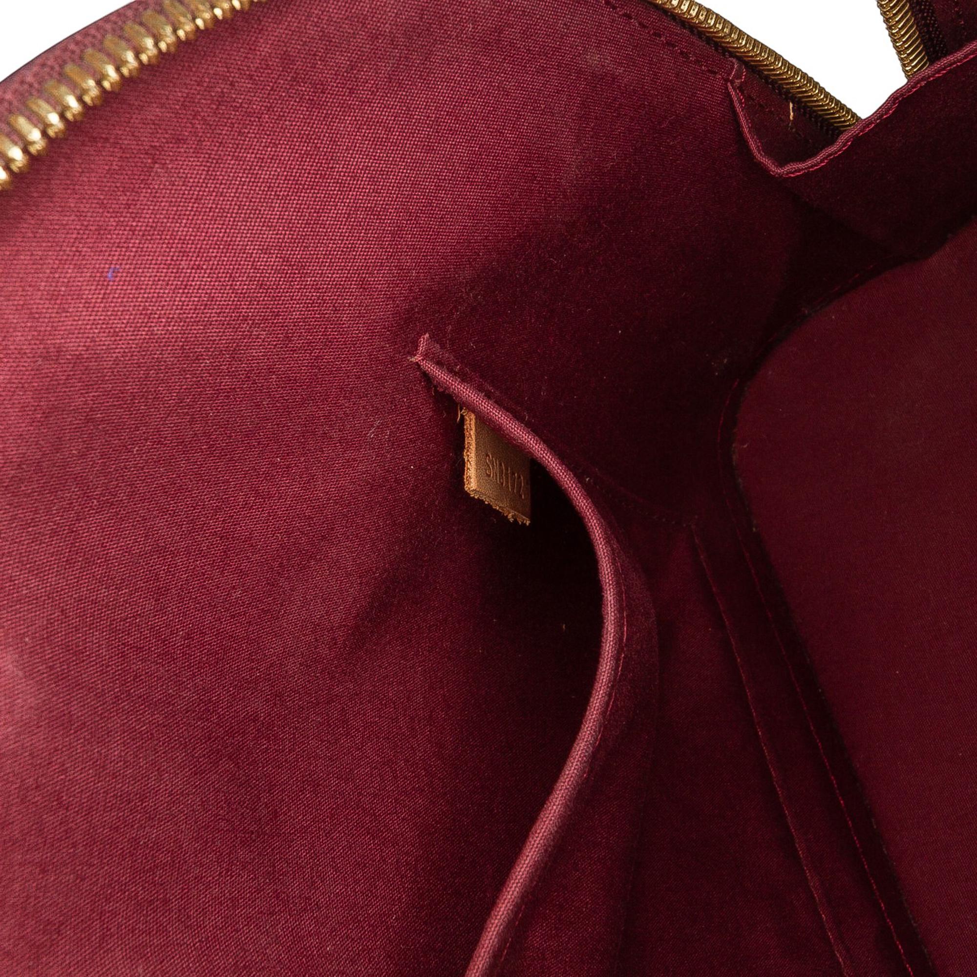 Louis Vuitton Monogram Vernis Alma PM