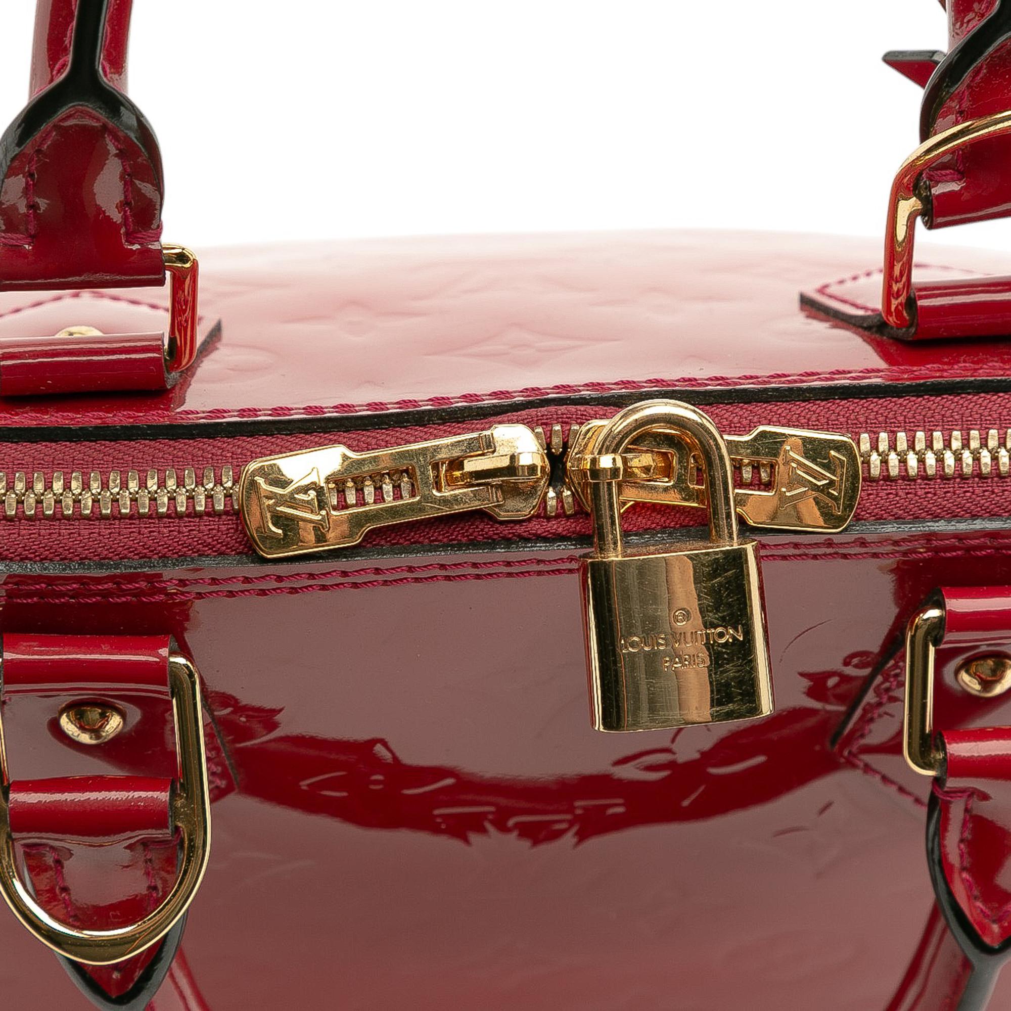 Louis Vuitton Monogram Vernis Alma PM