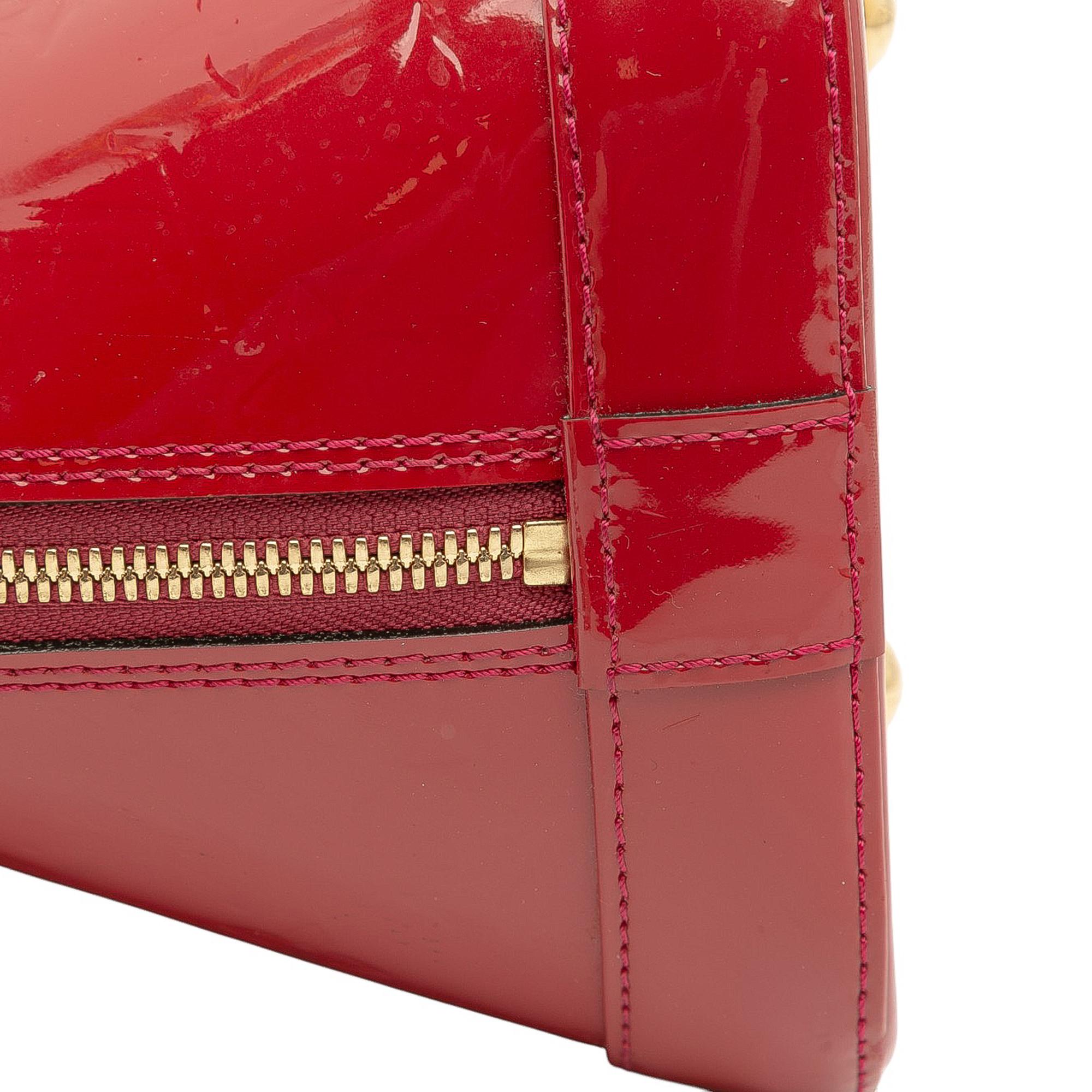 Louis Vuitton Monogram Vernis Alma PM