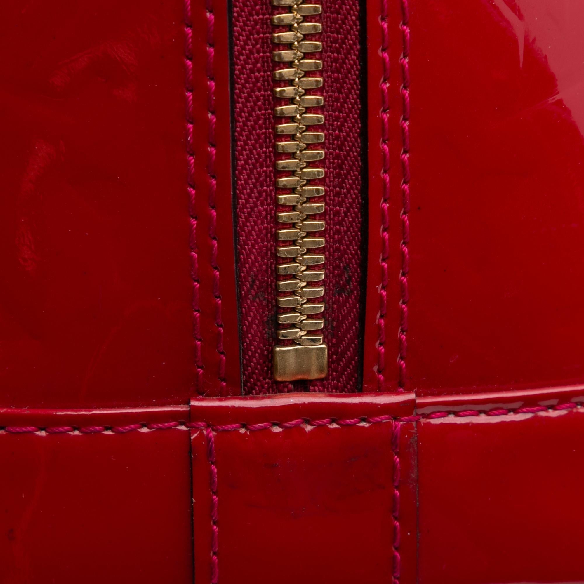 Louis Vuitton Monogram Vernis Alma PM