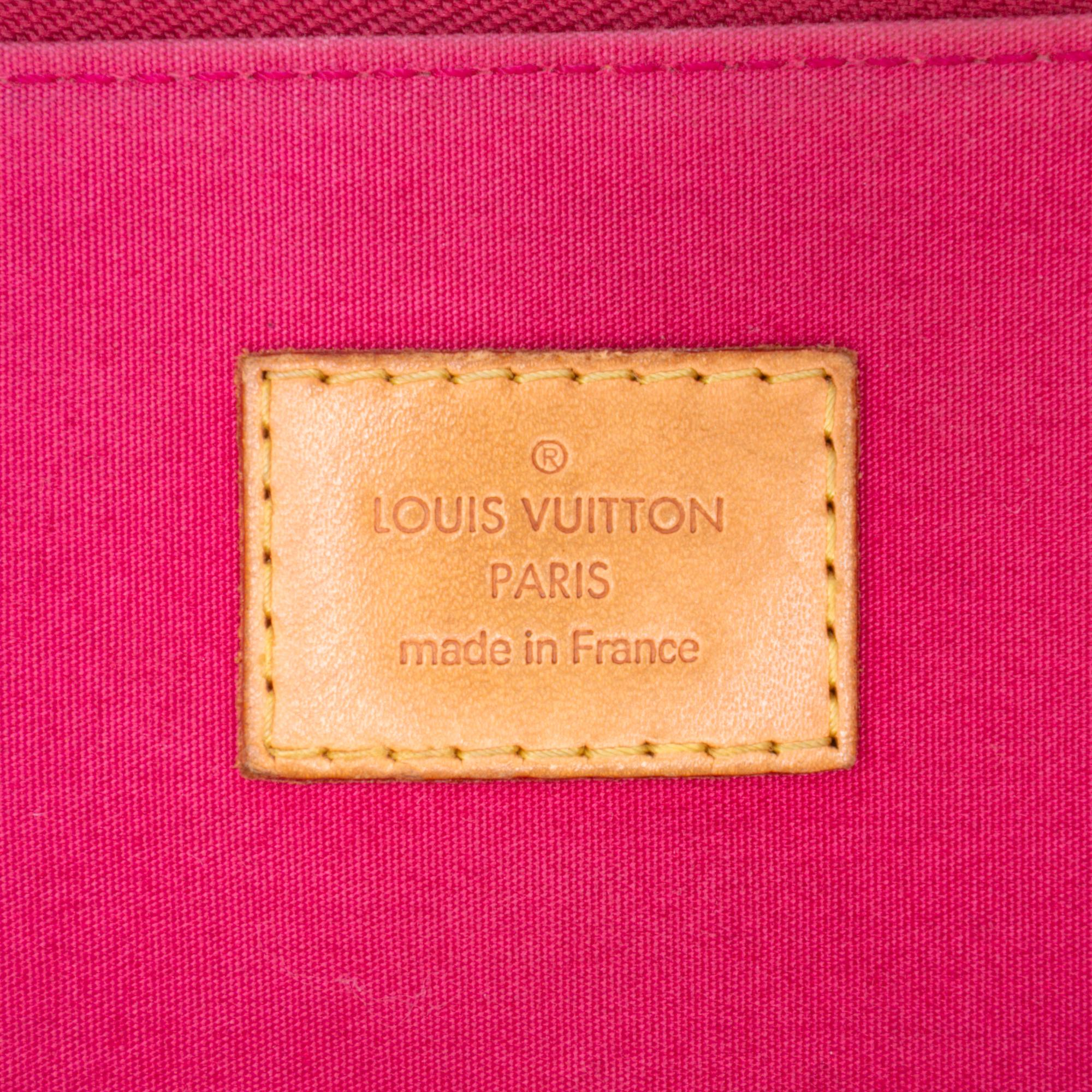 Louis Vuitton Monogram Vernis Alma PM