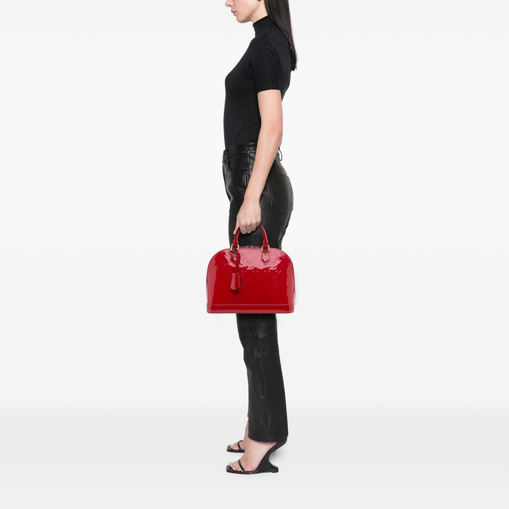 Louis Vuitton Monogram Vernis Alma PM