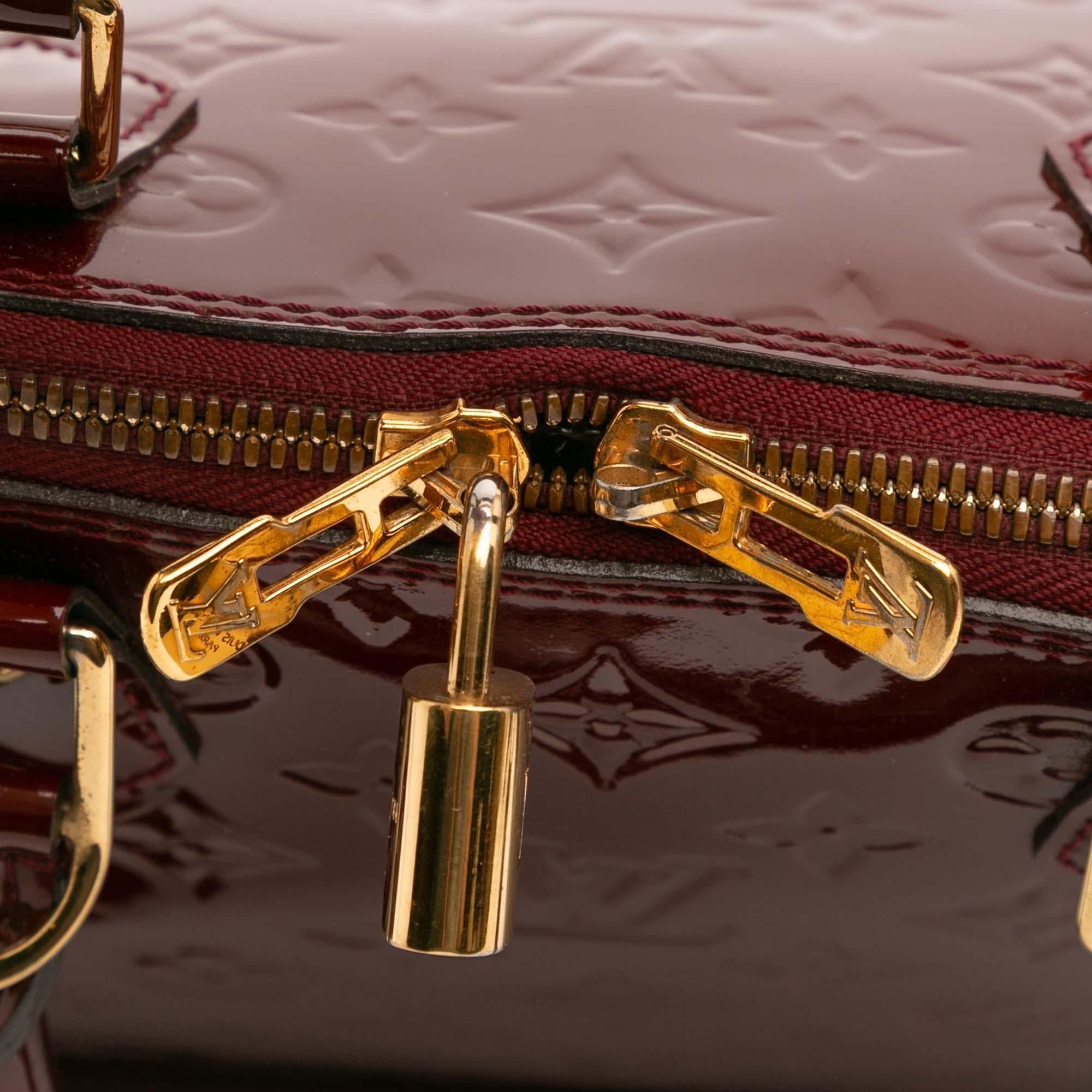 Louis Vuitton Monogram Vernis Alma PM
