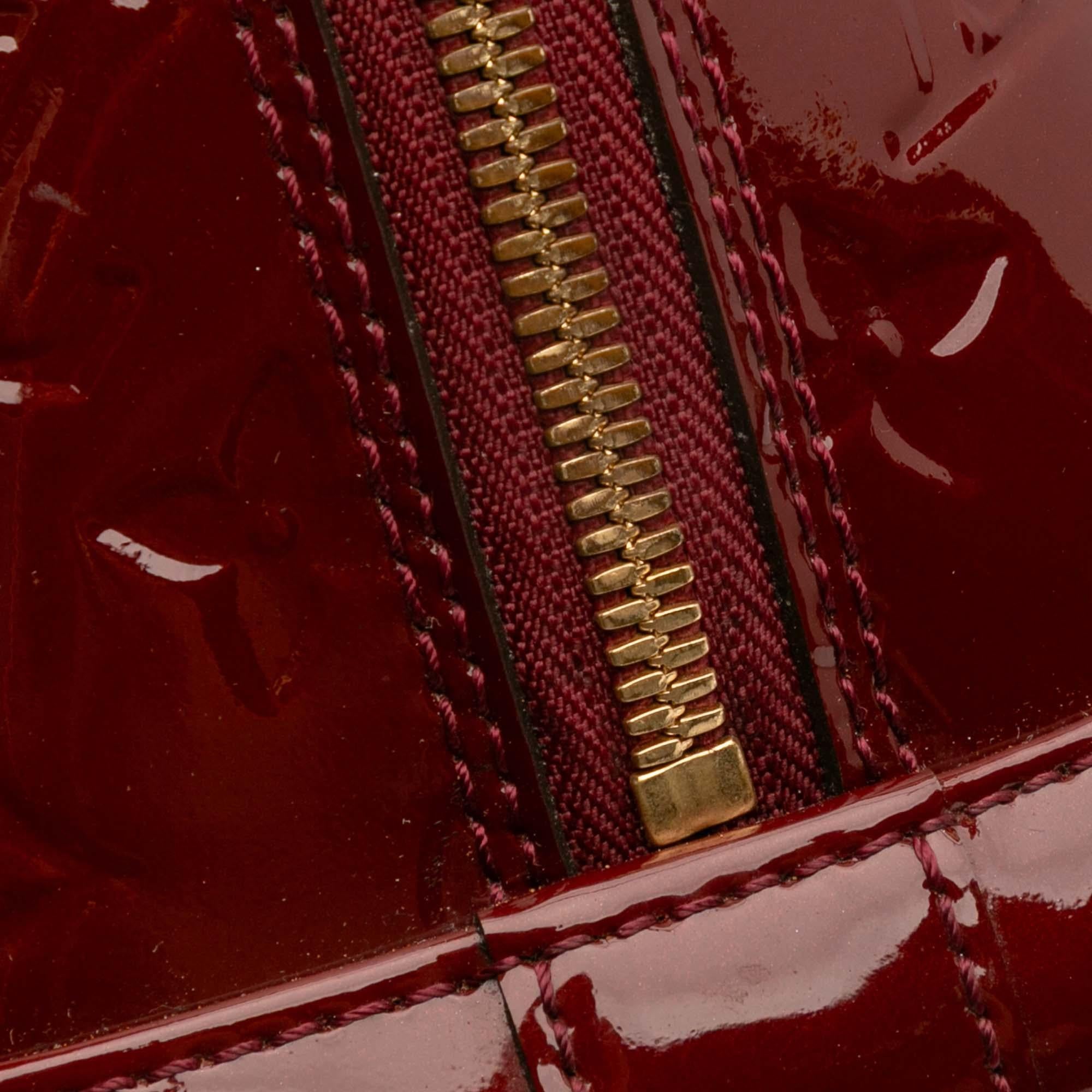 Louis Vuitton Monogram Vernis Alma PM