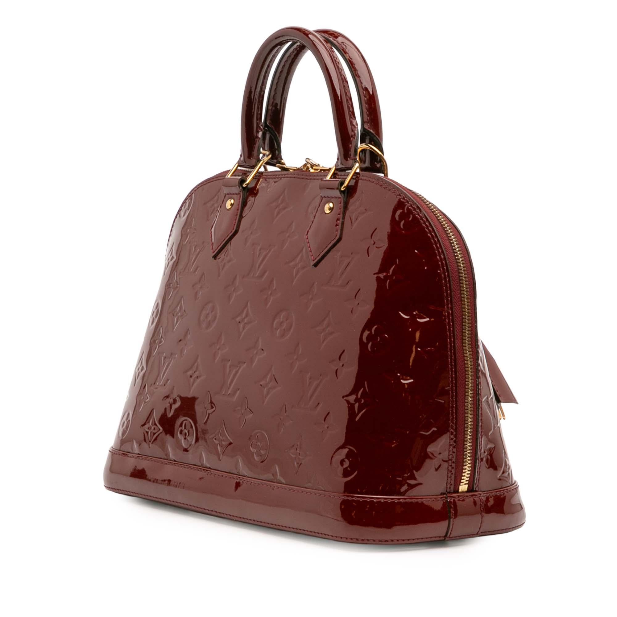 Louis Vuitton Monogram Vernis Alma PM