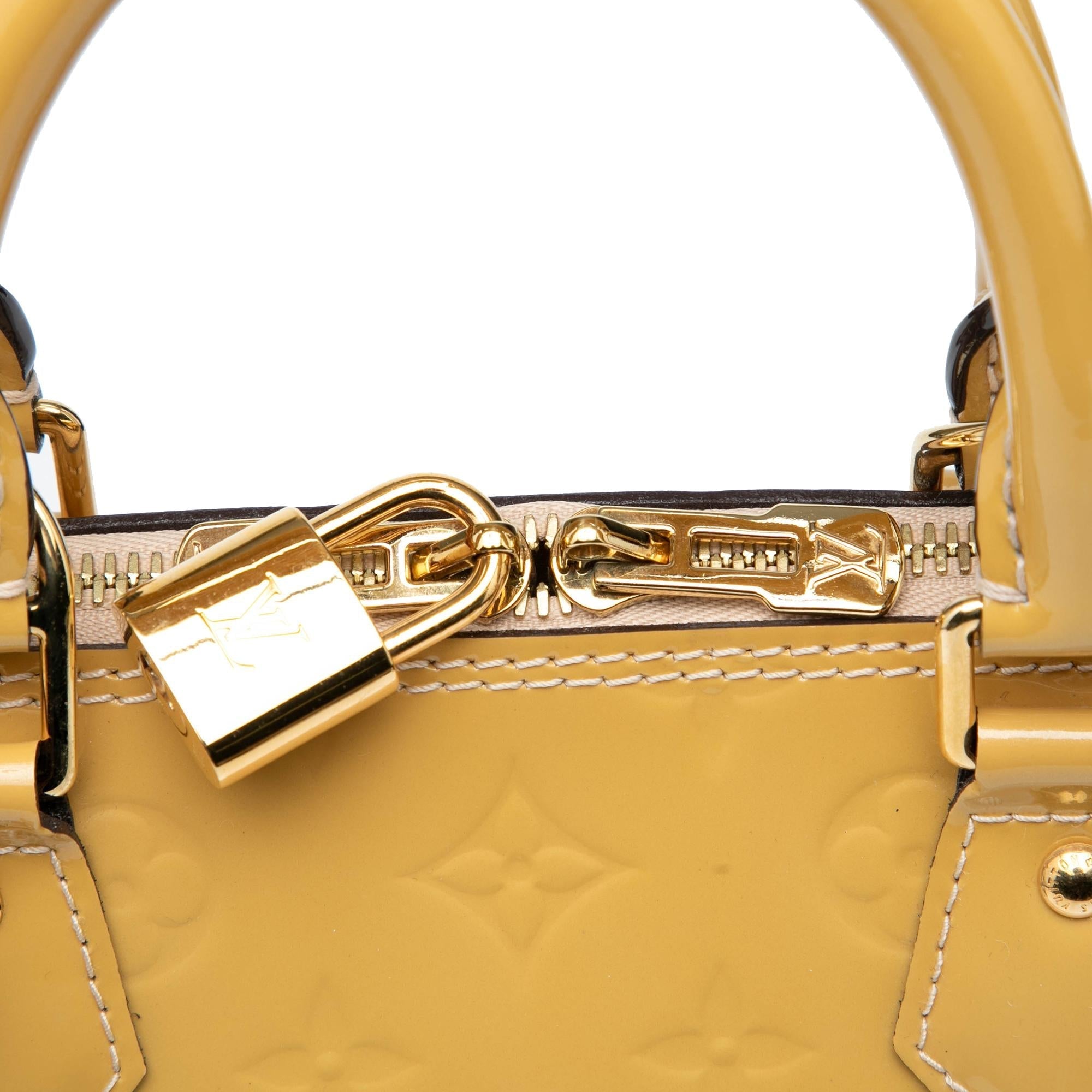 Louis Vuitton Monogram Vernis Alma PM
