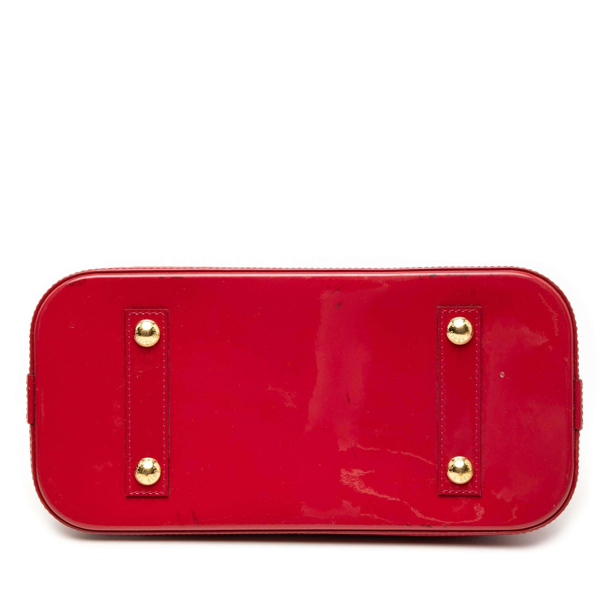 Louis Vuitton Monogram Vernis Alma PM
