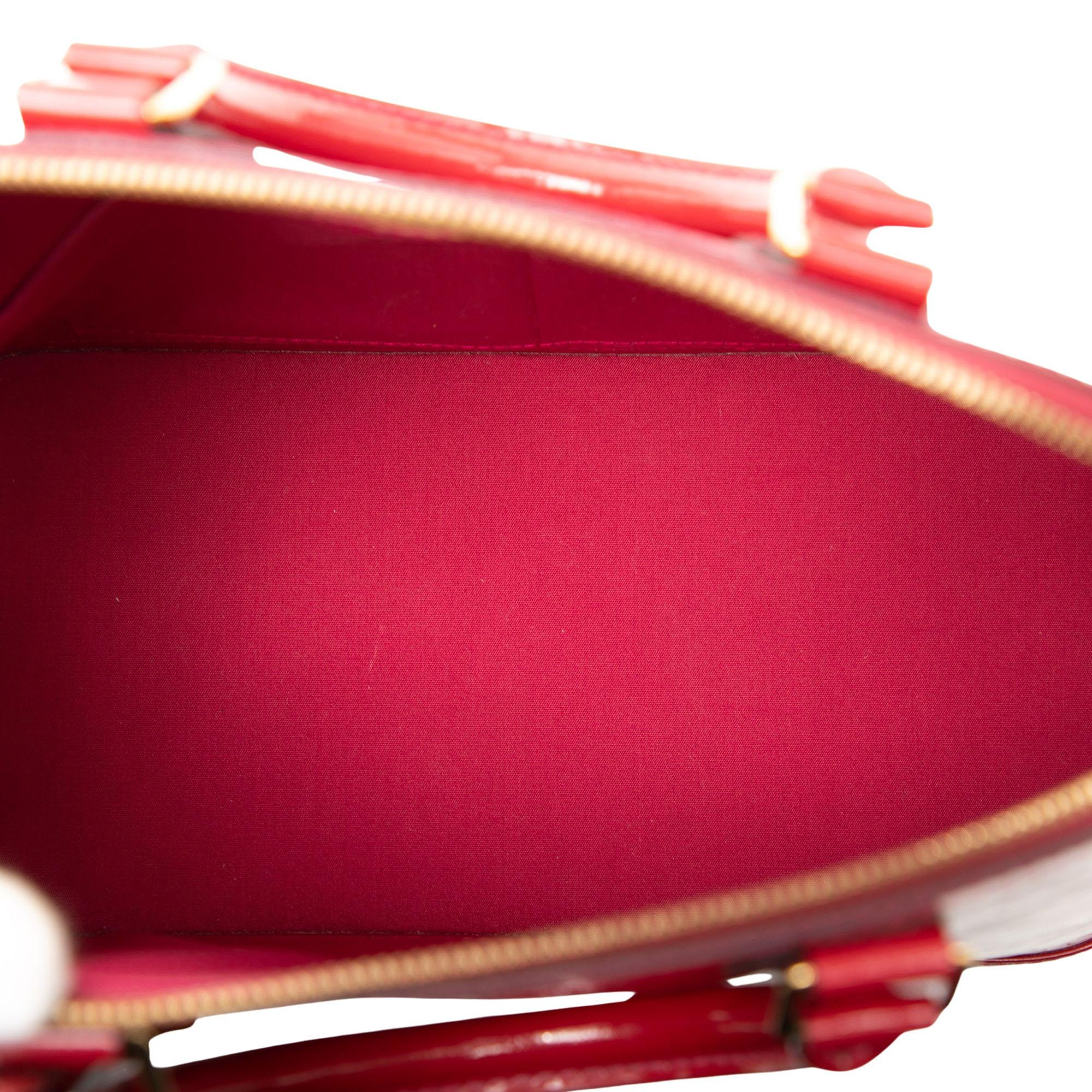 Louis Vuitton Monogram Vernis Alma PM