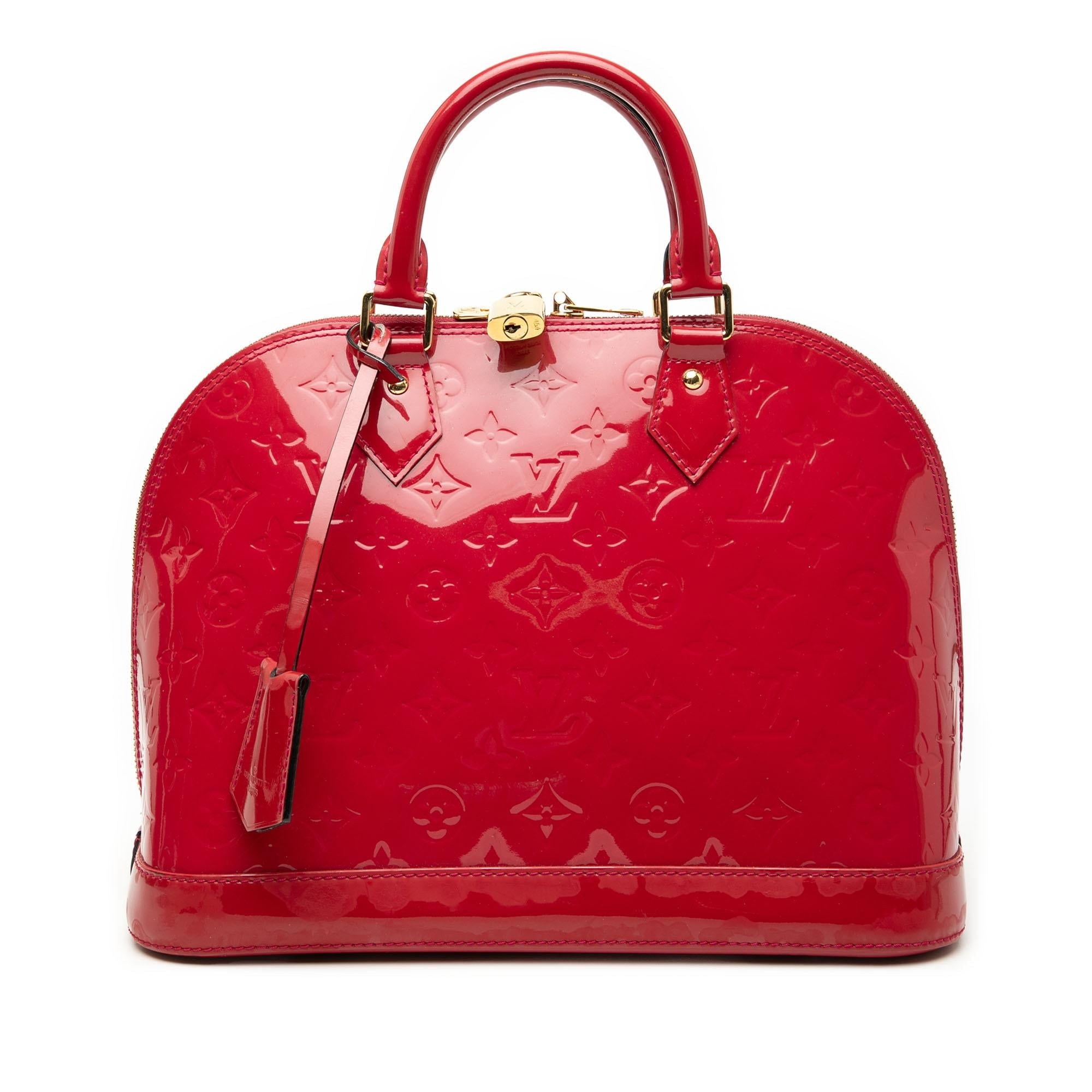 Louis Vuitton Monogram Vernis Alma PM