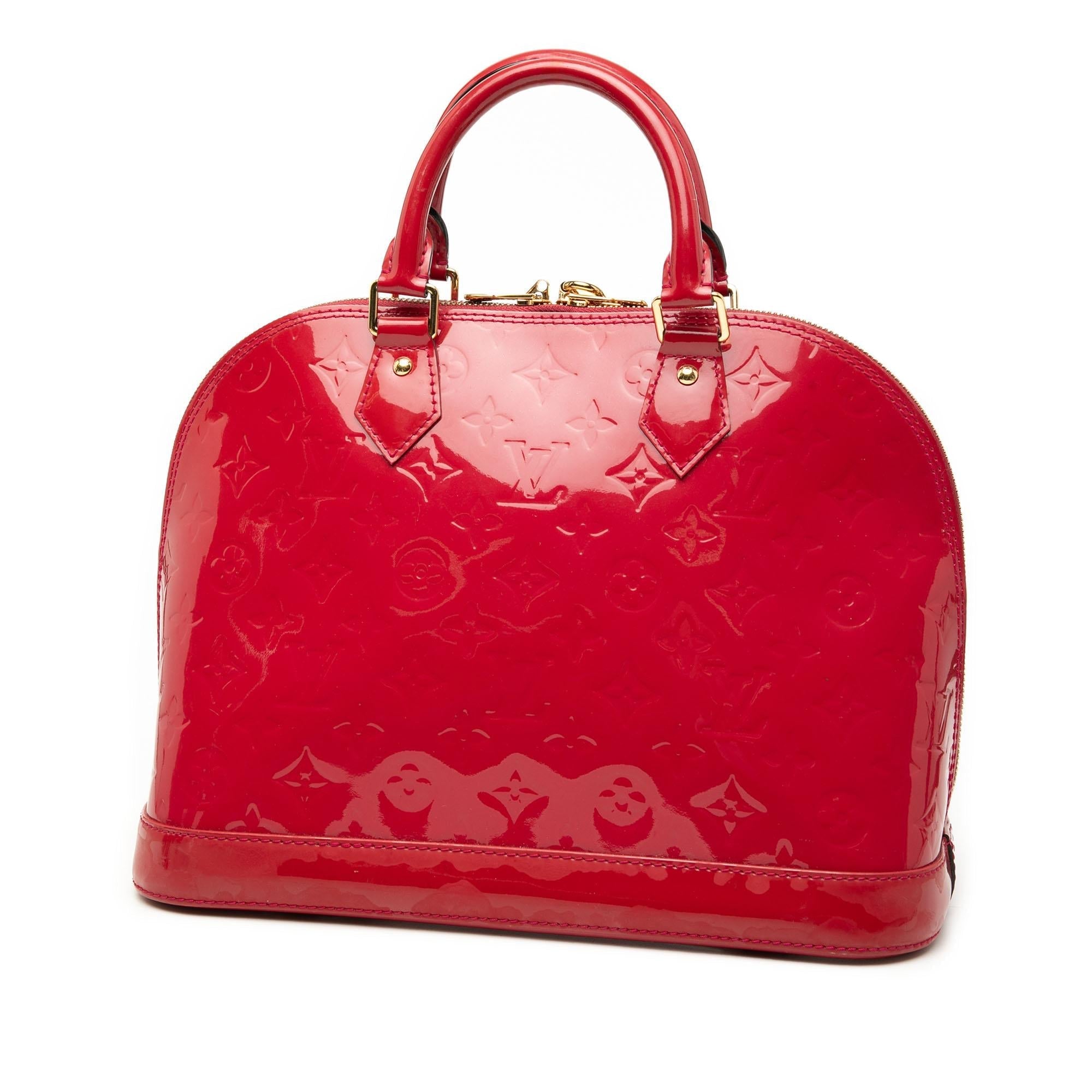 Louis Vuitton Monogram Vernis Alma PM