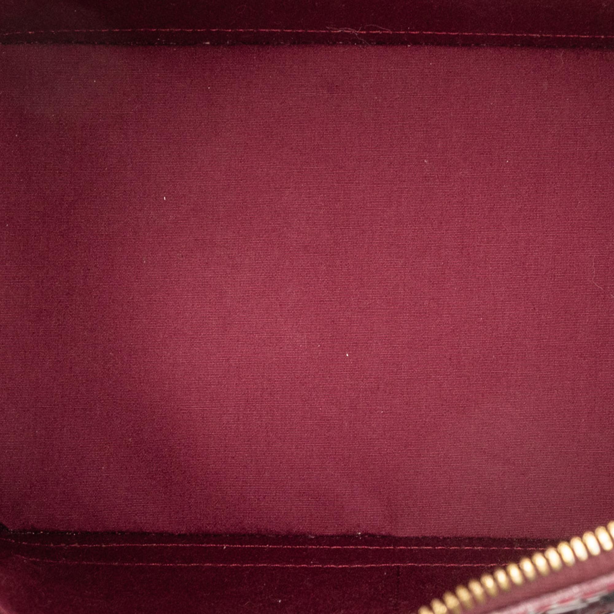 Louis Vuitton Monogram Vernis Alma PM