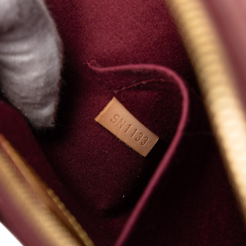 Louis Vuitton Monogram Vernis Alma PM