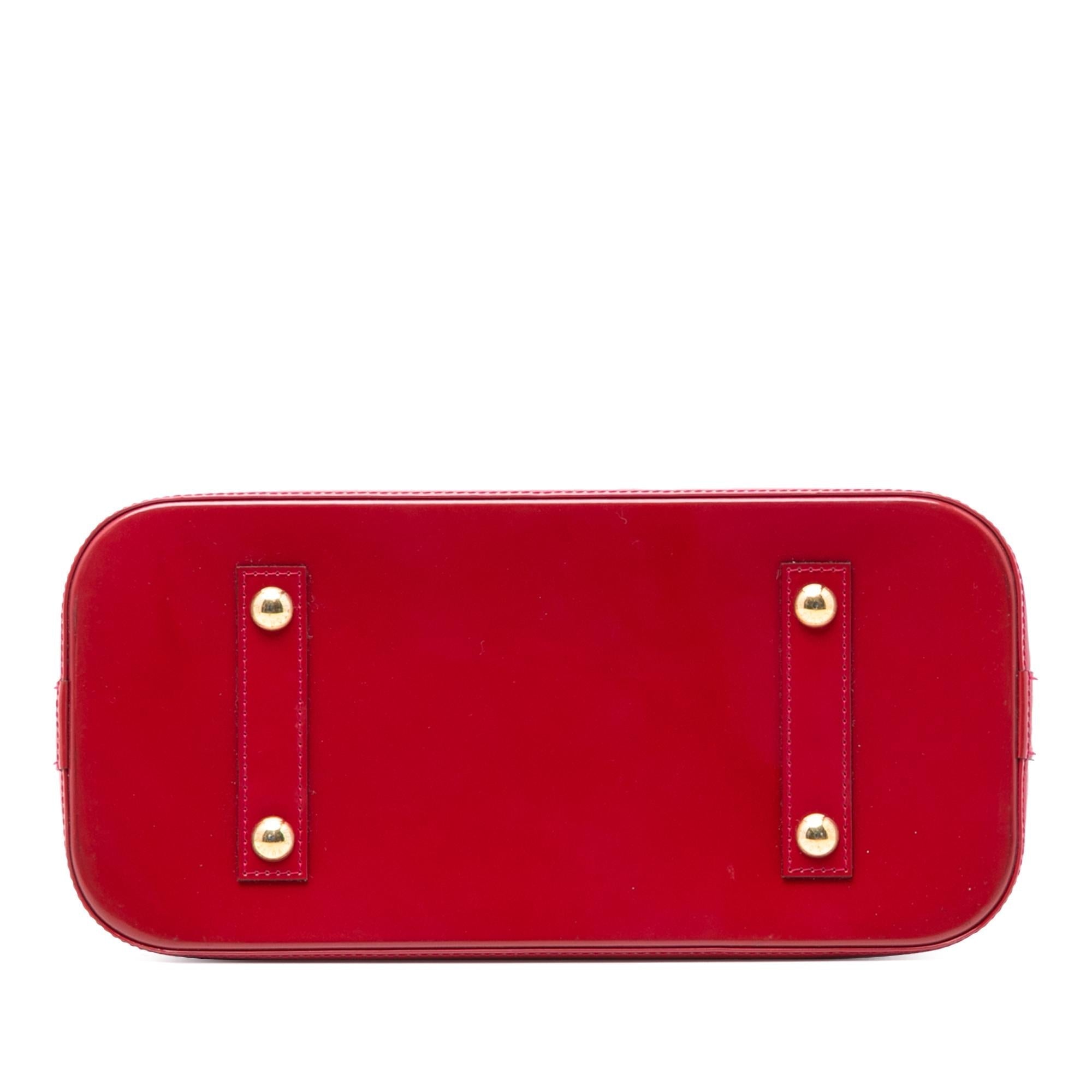 Louis Vuitton Monogram Vernis Alma PM