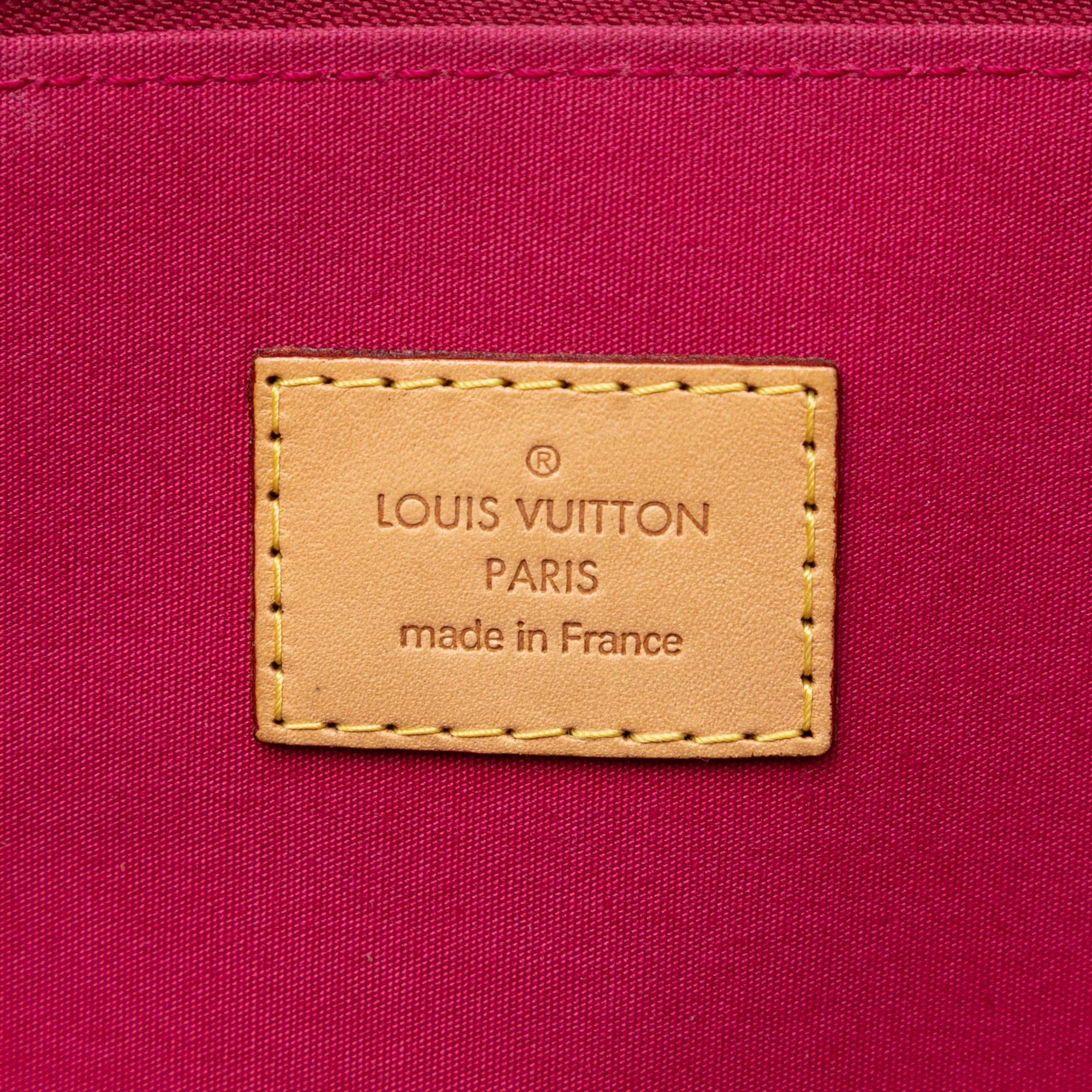 Louis Vuitton Monogram Vernis Alma PM