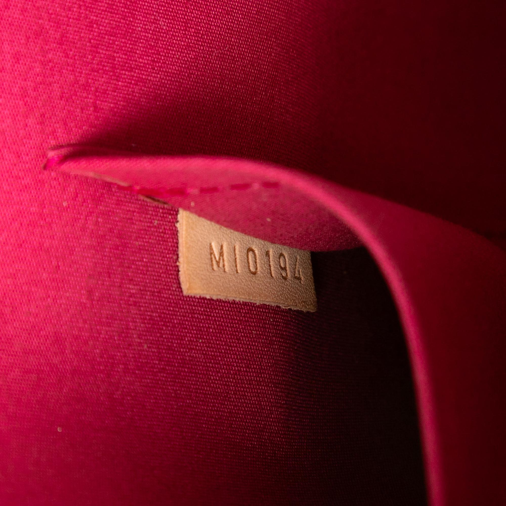 Louis Vuitton Monogram Vernis Alma PM