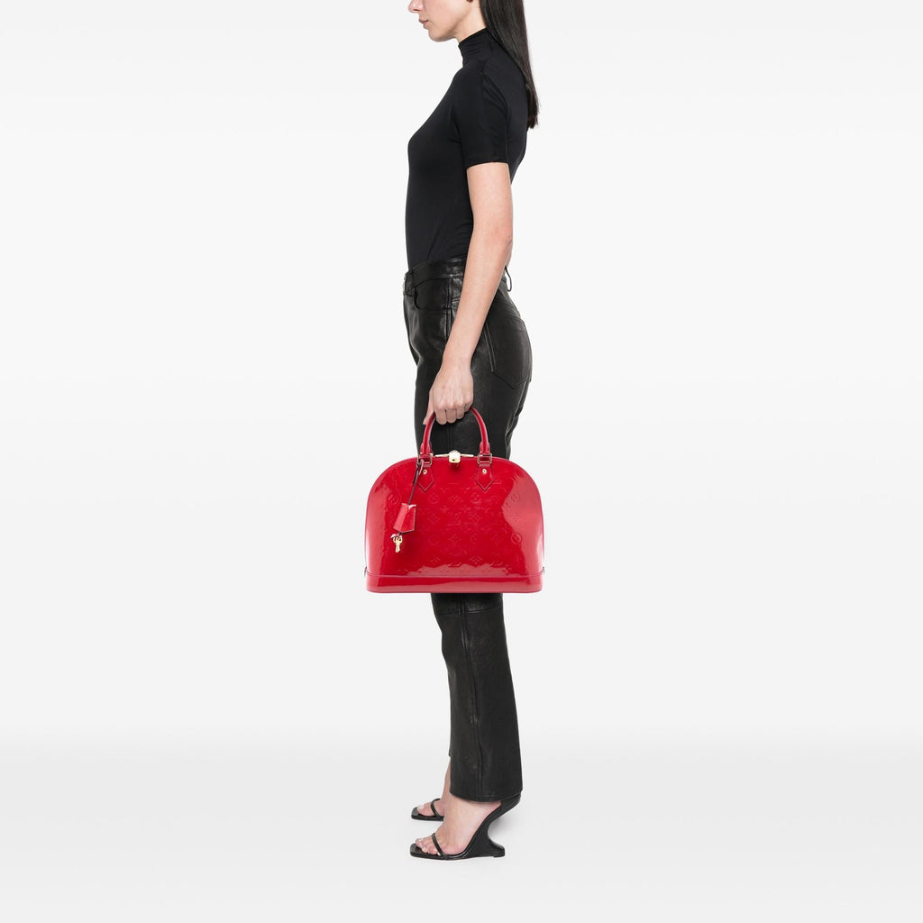 Louis Vuitton Monogram Vernis Alma PM