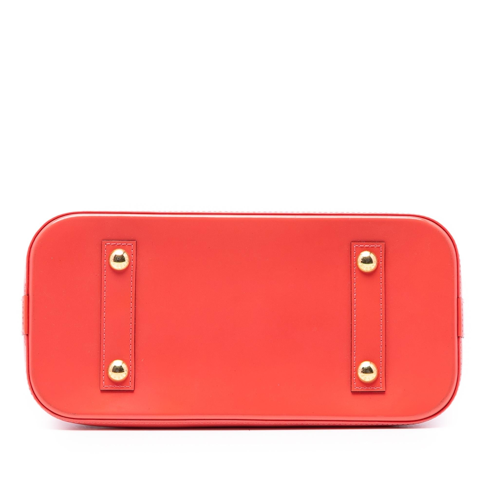 Louis Vuitton Monogram Vernis Alma PM