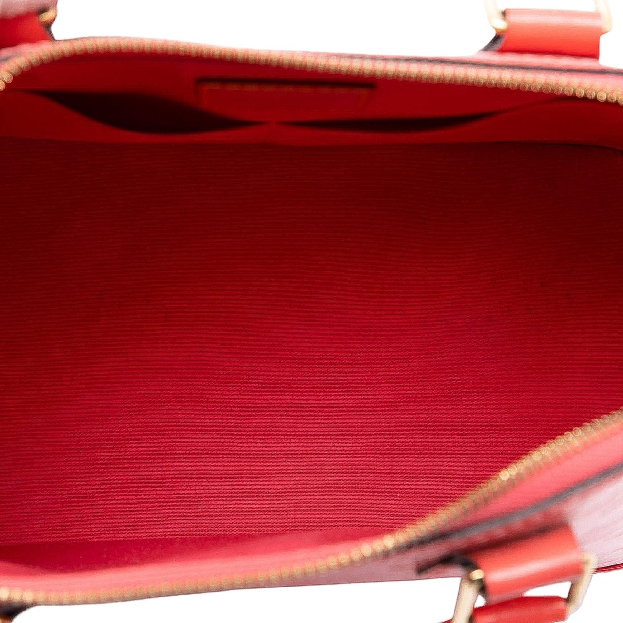 Louis Vuitton Monogram Vernis Alma PM