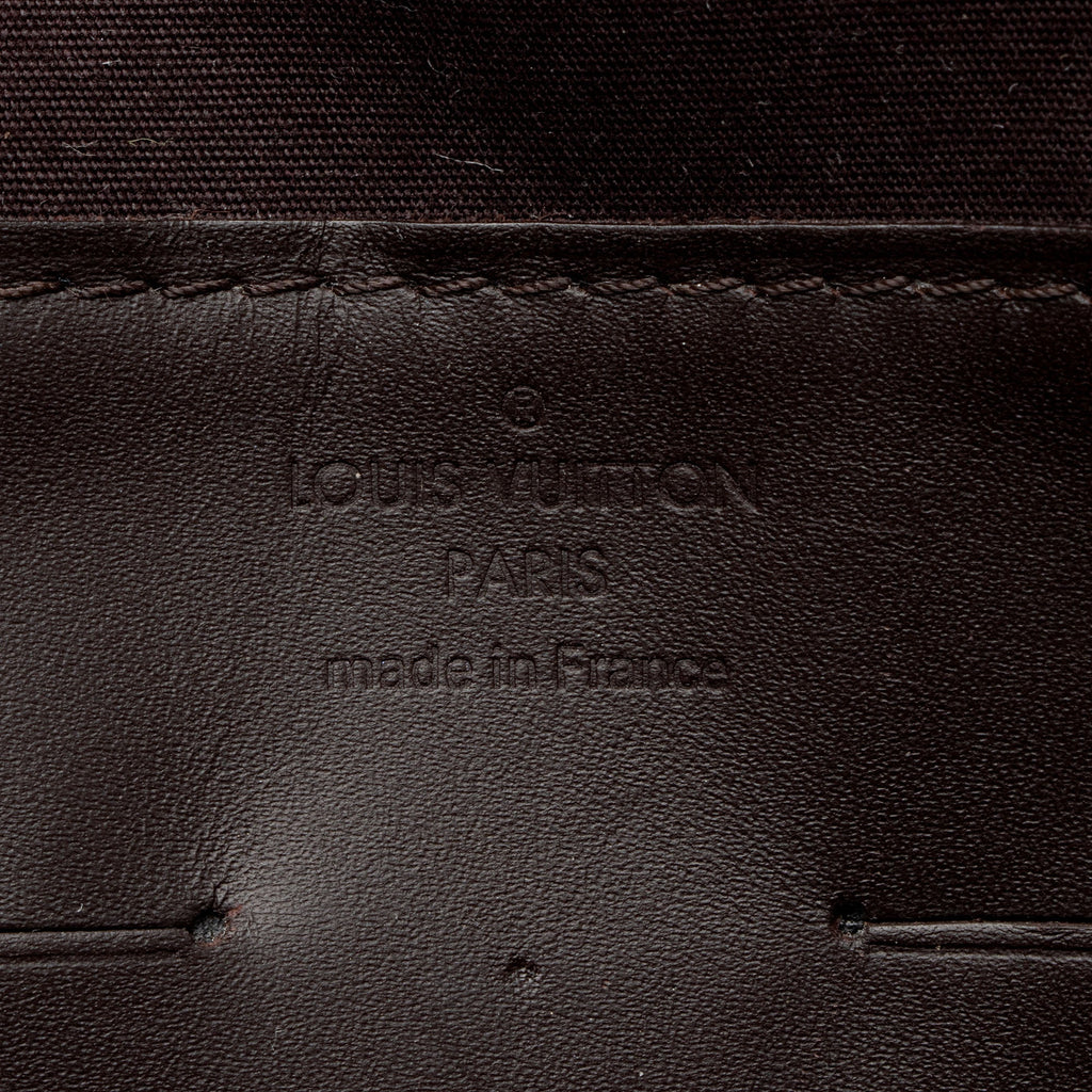 Louis Vuitton Monogram Vernis Ana Clutch (SHF-Jnmx4k)