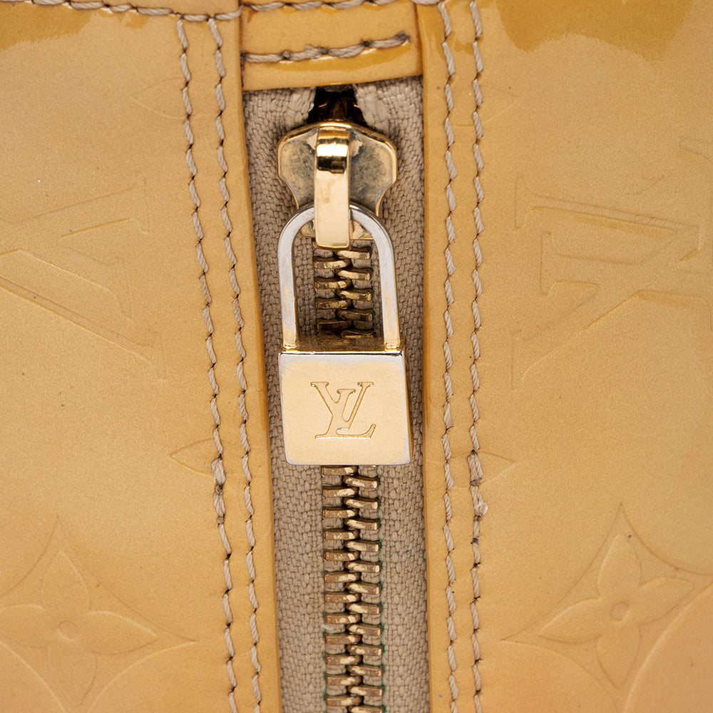 Louis Vuitton Monogram Vernis Bedford Satchel (SHF-17578)