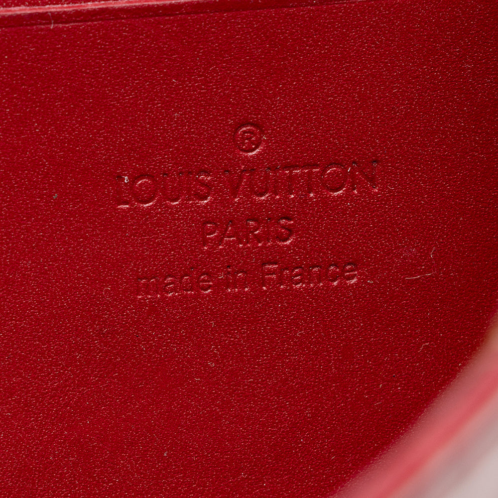 Louis Vuitton Monogram Vernis Bel Air Clutch (SHF-22065)