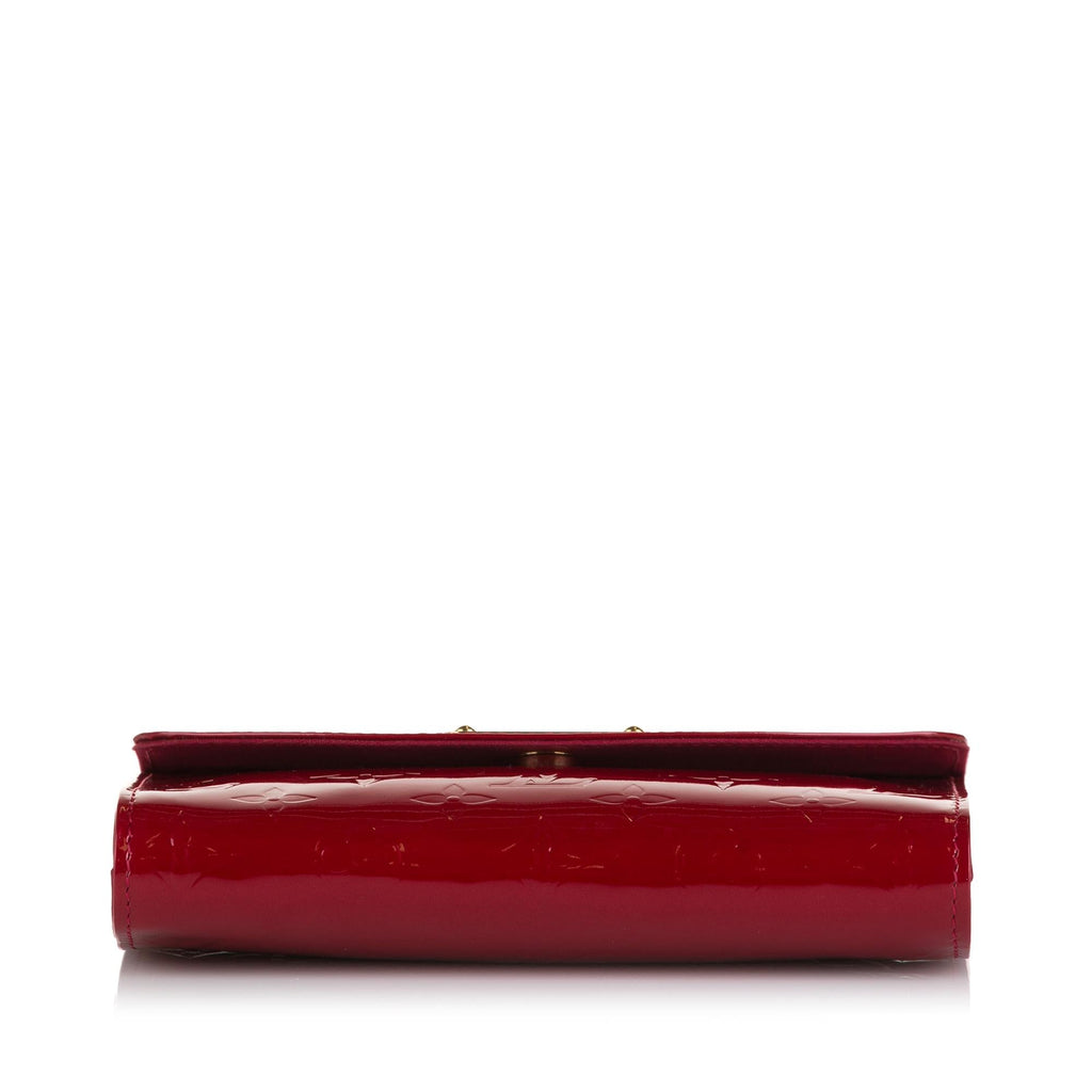 Louis Vuitton Monogram Vernis Bel Air Pochette (SHG-36533)