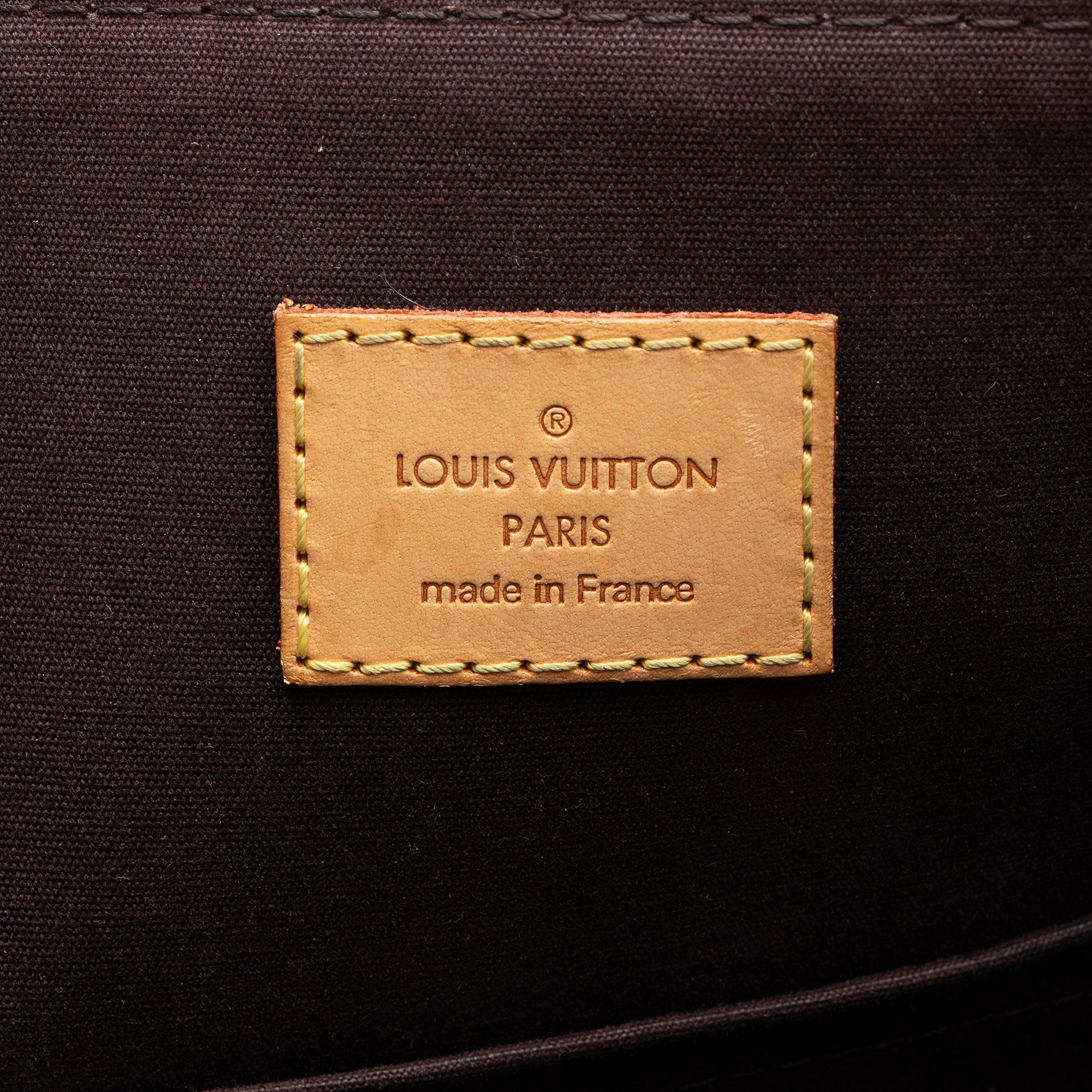 Louis Vuitton Monogram Vernis Bellevue GM Tote (SHF-9woEjm)