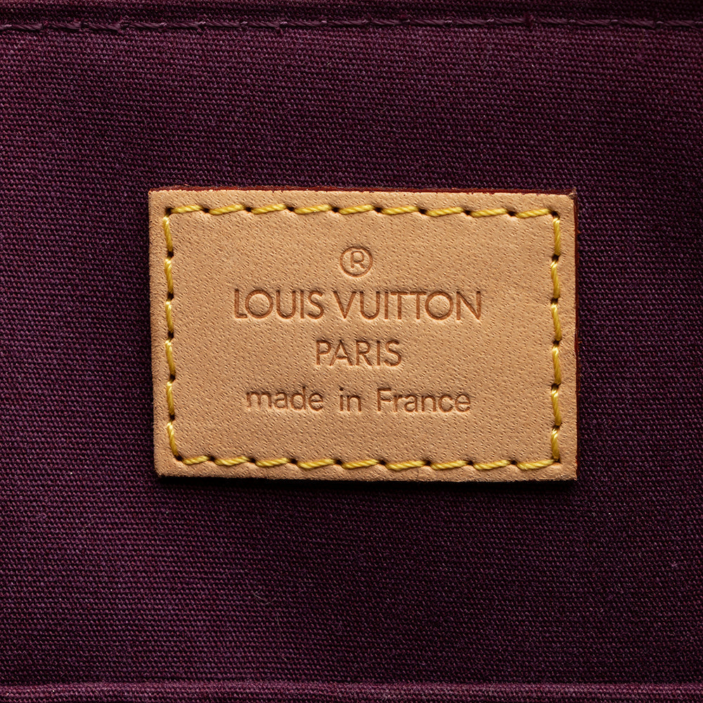 Louis Vuitton Monogram Vernis Bellevue PM Tote (SHF-14748)