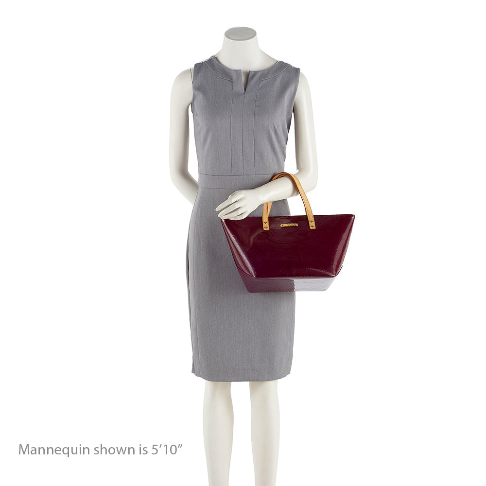 Louis Vuitton Monogram Vernis Bellevue PM Tote (SHF-14748)