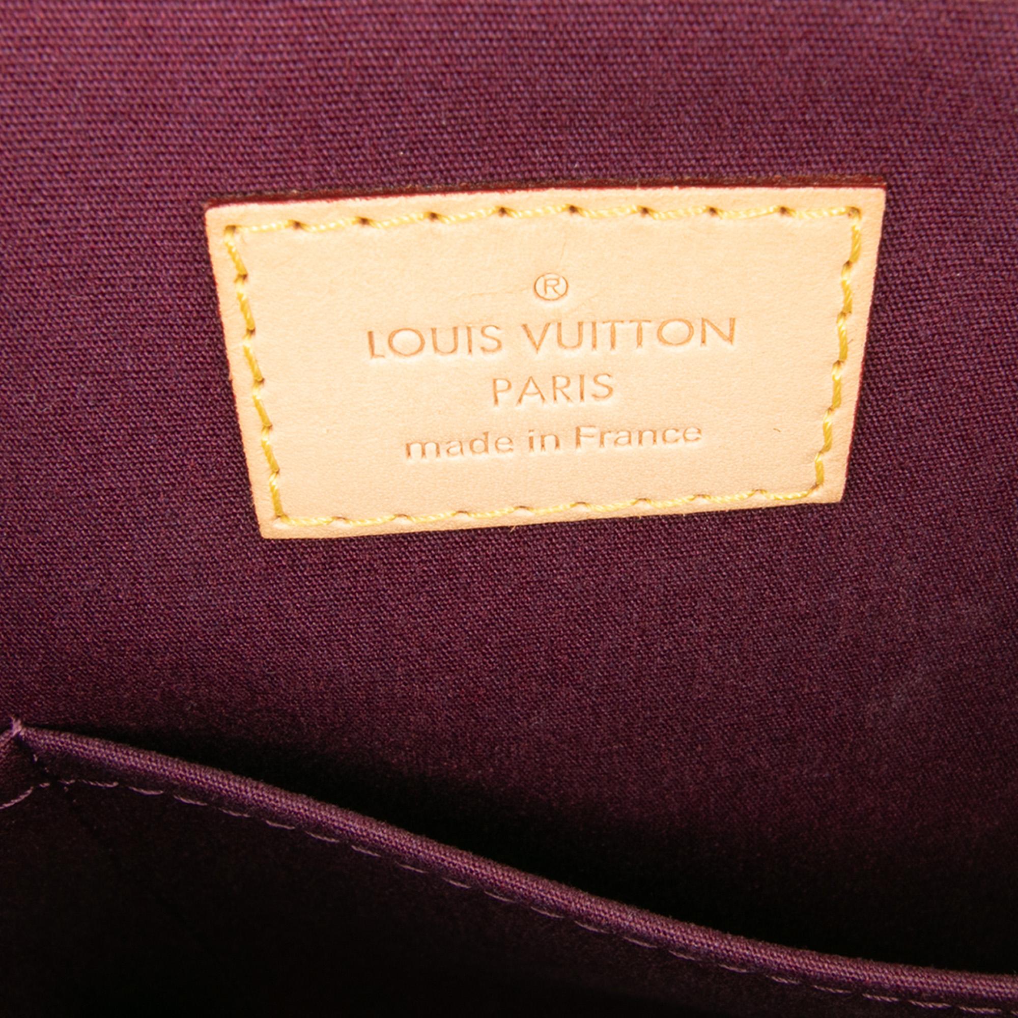 Louis Vuitton Monogram Vernis Bellevue PM