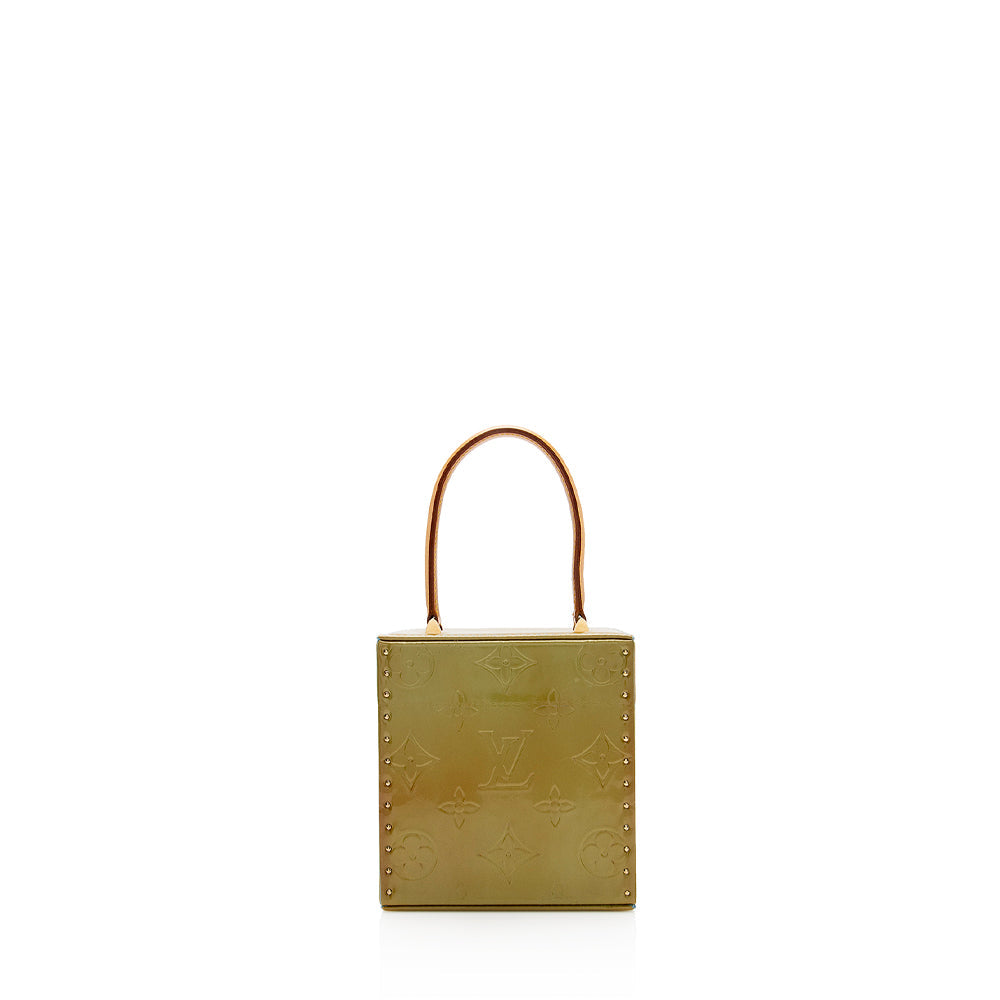 Louis Vuitton Monogram Vernis Bleeker Box Satchel - FINAL SALE (SHF-15742)