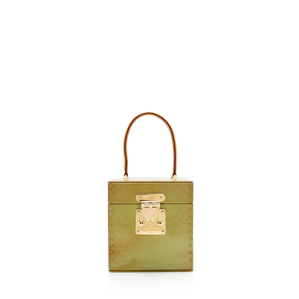 Louis Vuitton Monogram Vernis Bleeker Box Satchel - FINAL SALE (SHF-15742)