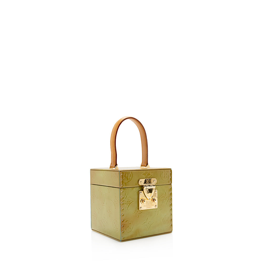 Louis Vuitton Monogram Vernis Bleeker Box Satchel - FINAL SALE (SHF-15742)