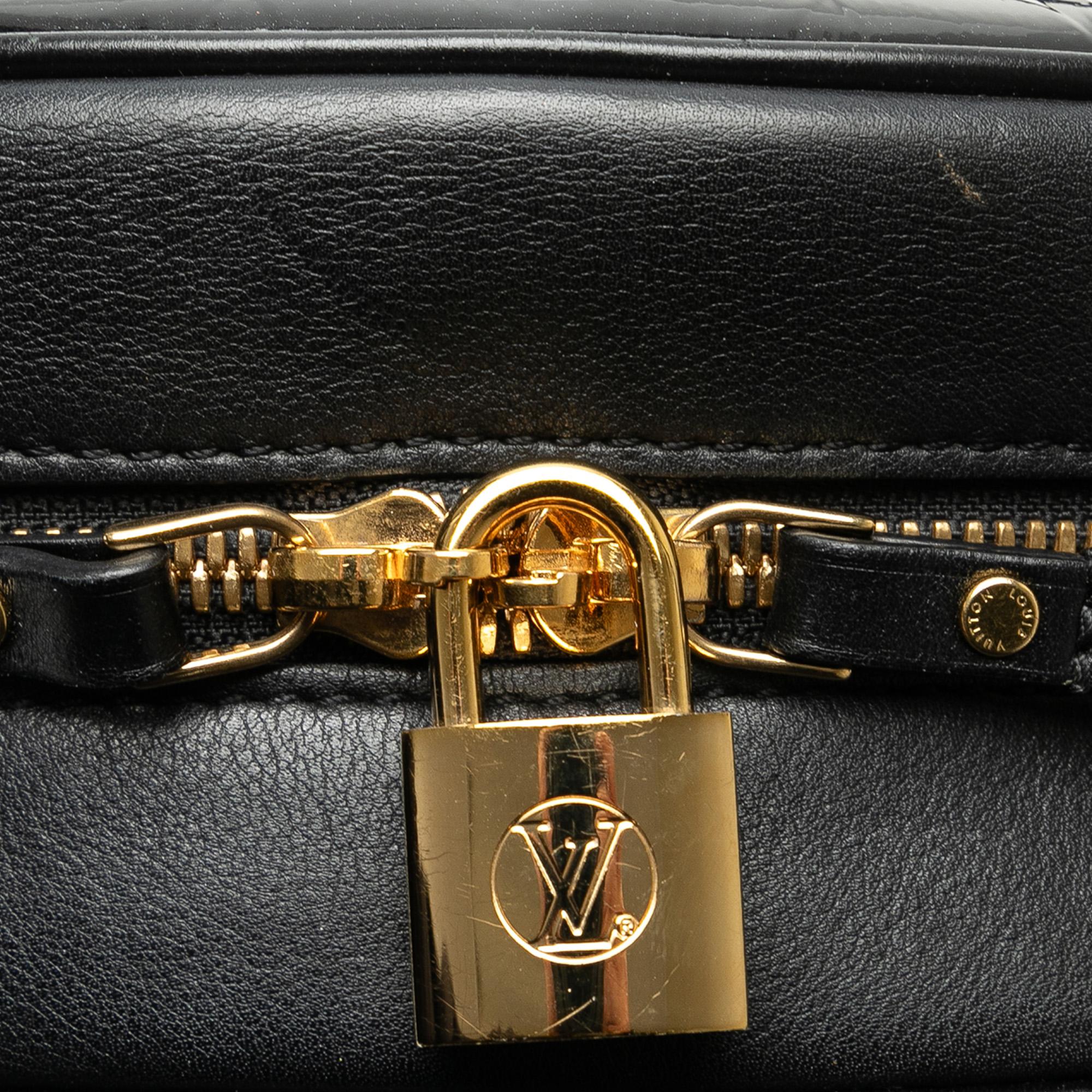 Louis Vuitton Monogram Vernis Boite Chapeau Souple MM (SHG-C5m5qn)