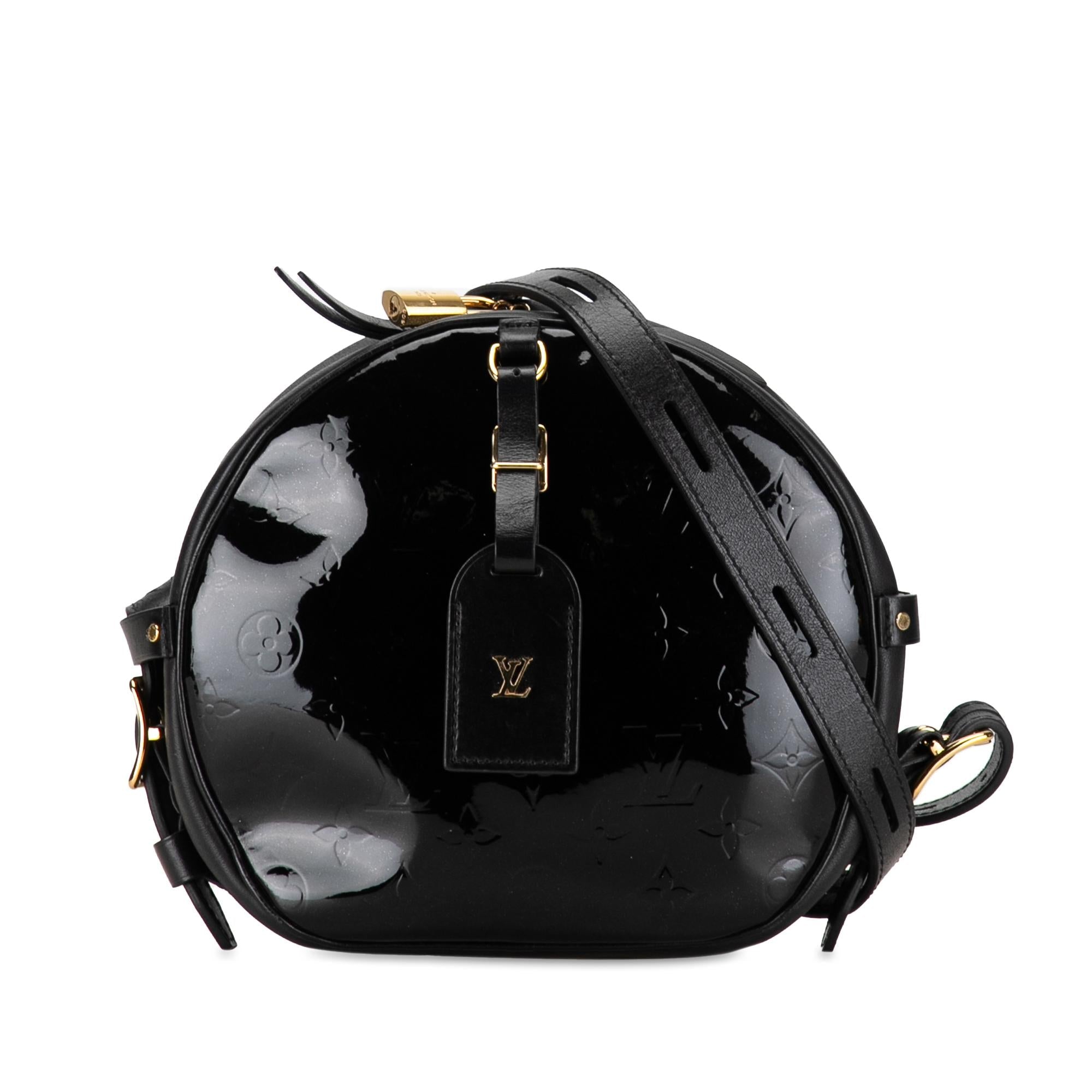 Louis Vuitton Monogram Vernis Boite Chapeau Souple MM (SHG-C5m5qn)