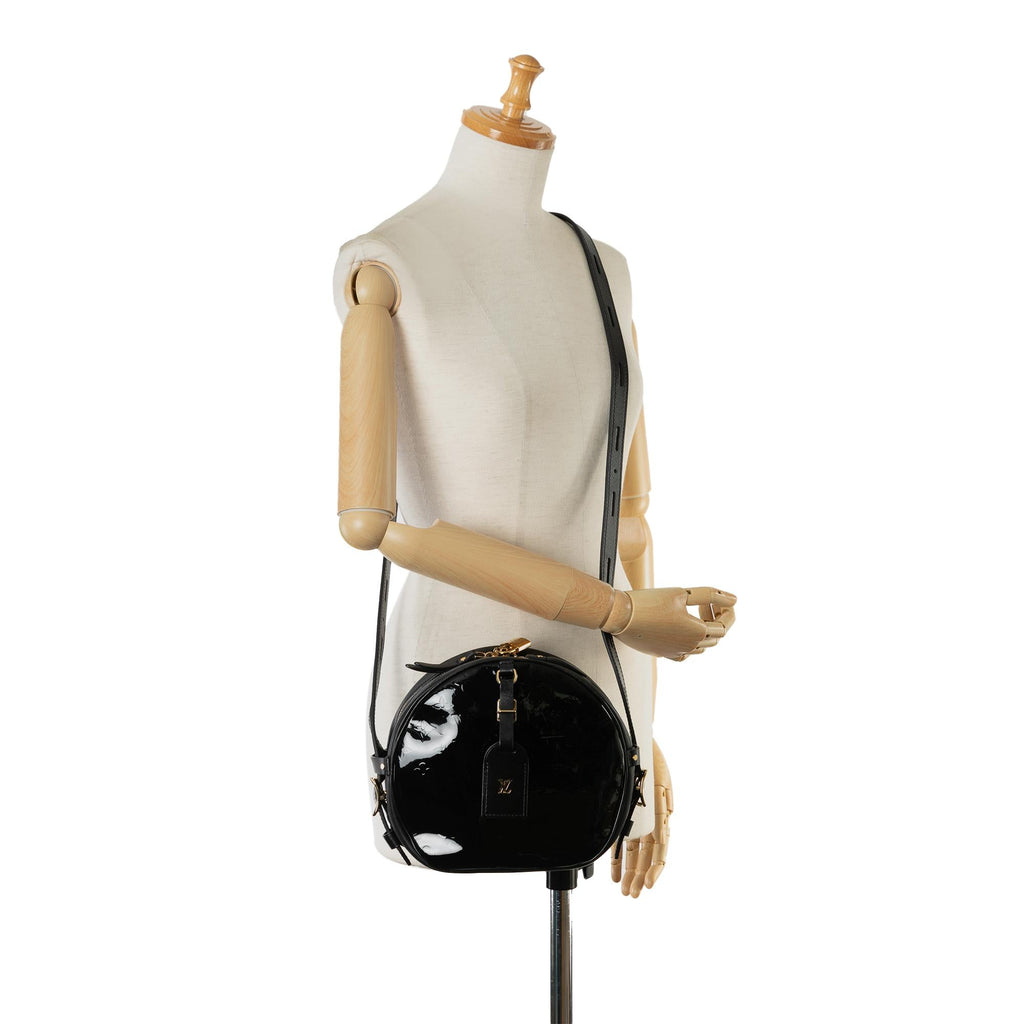 Louis Vuitton Monogram Vernis Boite Chapeau Souple MM (SHG-C5m5qn)