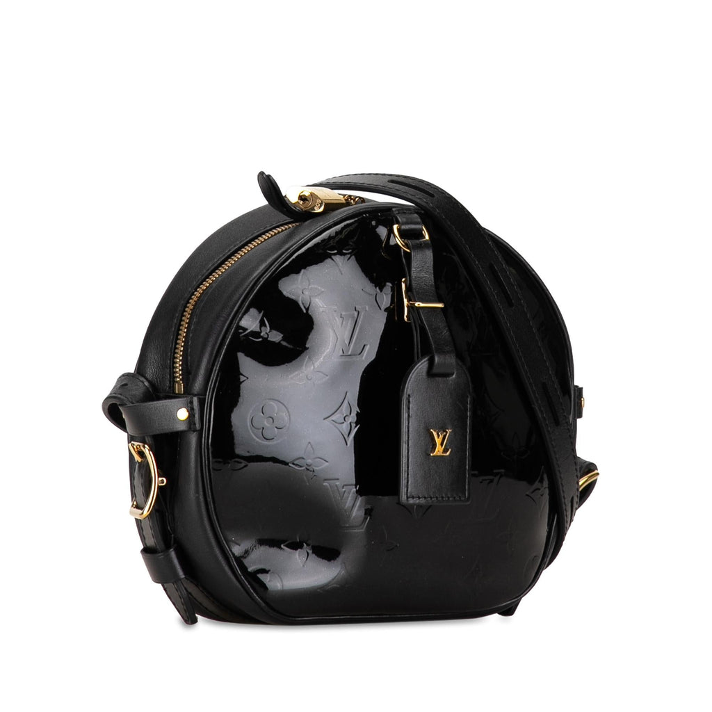 Louis Vuitton Monogram Vernis Boite Chapeau Souple MM (SHG-C5m5qn)