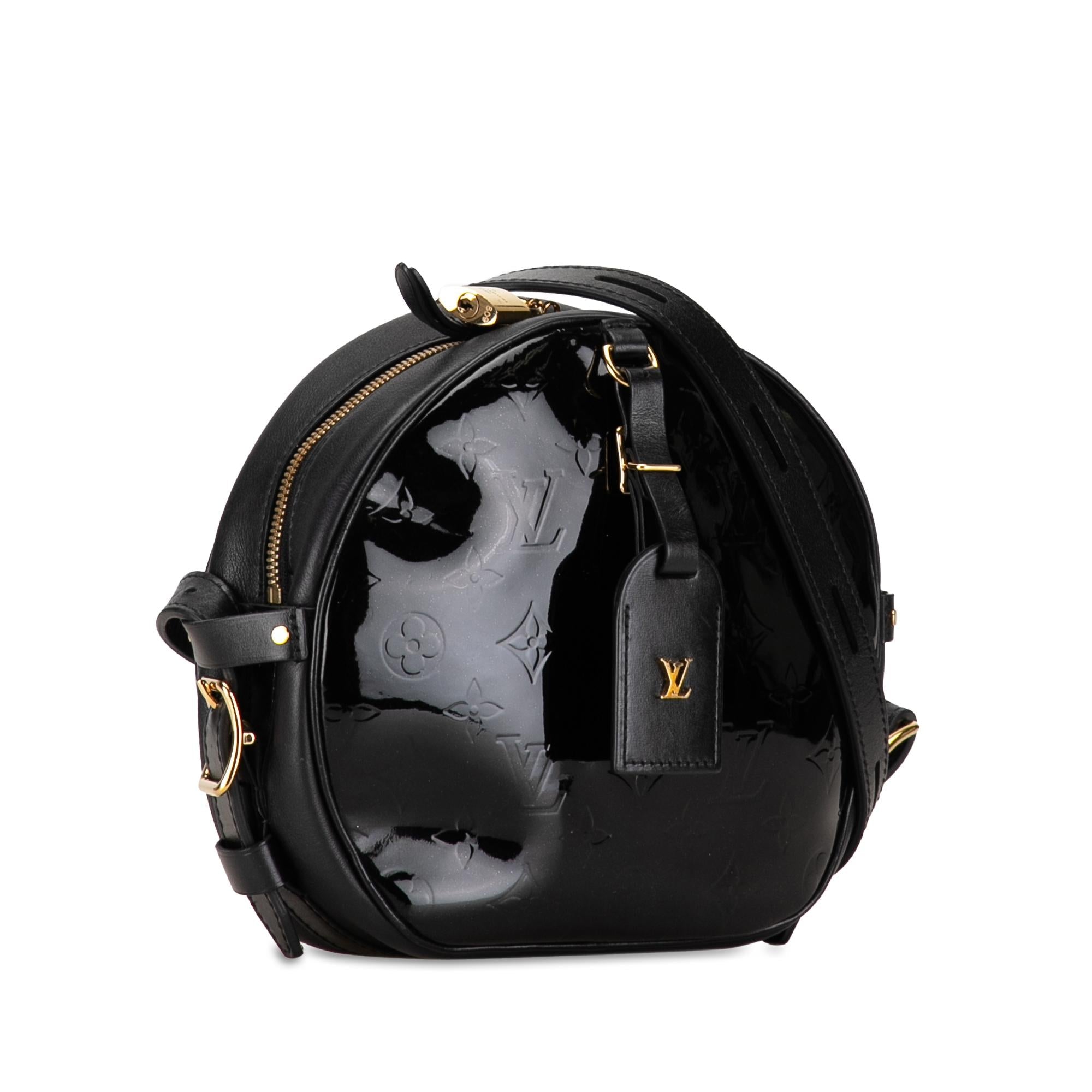 Louis Vuitton Monogram Vernis Boite Chapeau Souple MM (SHG-C5m5qn)