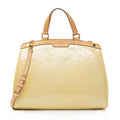 Louis Vuitton Monogram Vernis Brea GM Satchel (SHF-23147)