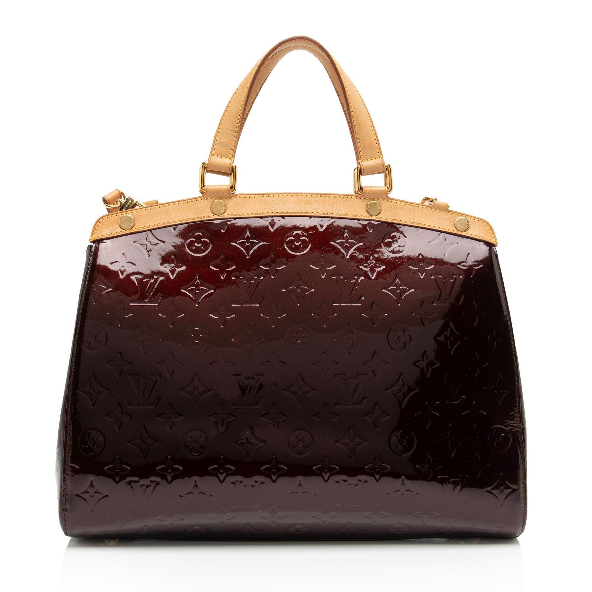 Louis Vuitton Monogram Vernis Brea GM Satchel (SHF-5KKwMv)