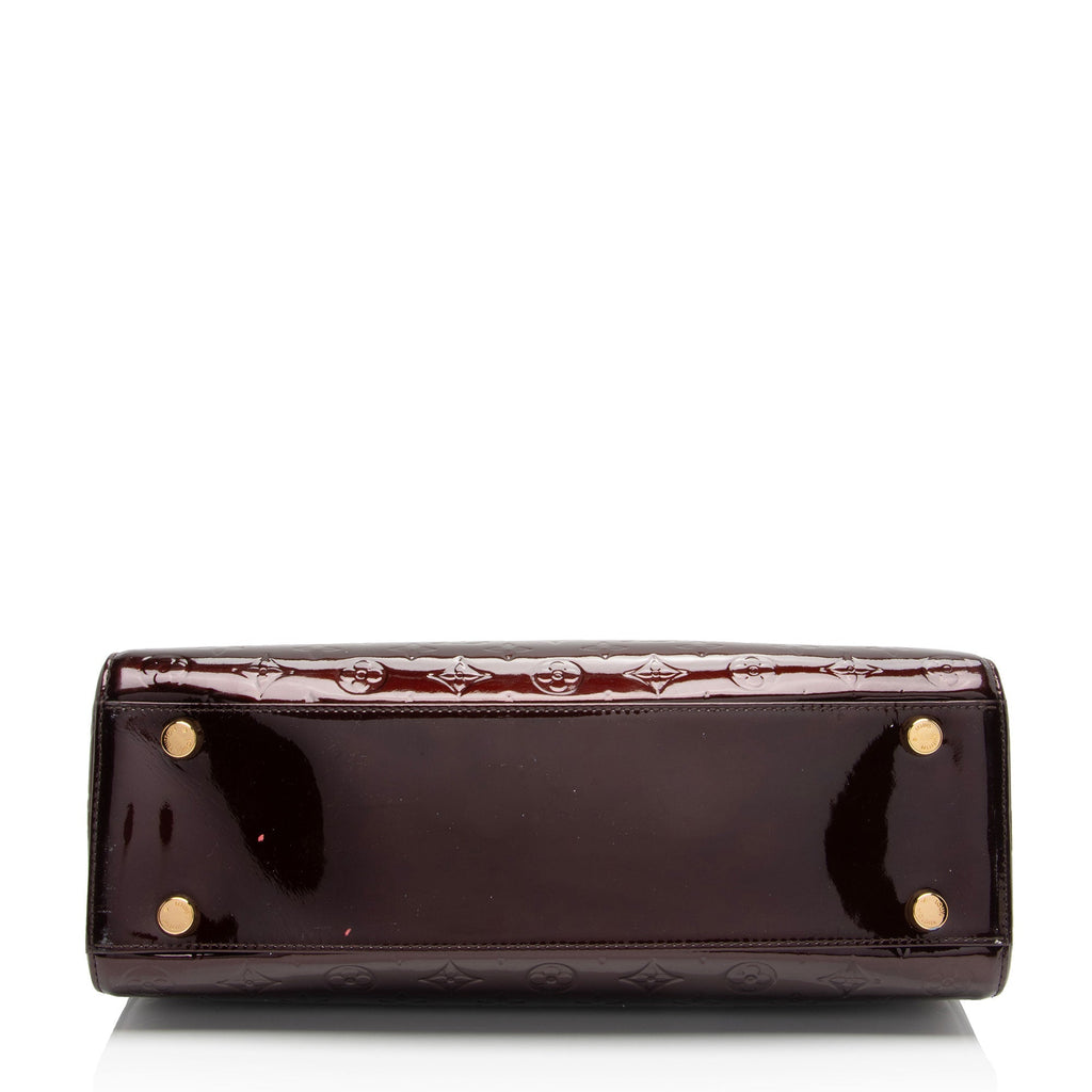 Louis Vuitton Monogram Vernis Brea GM Satchel (SHF-5KKwMv)