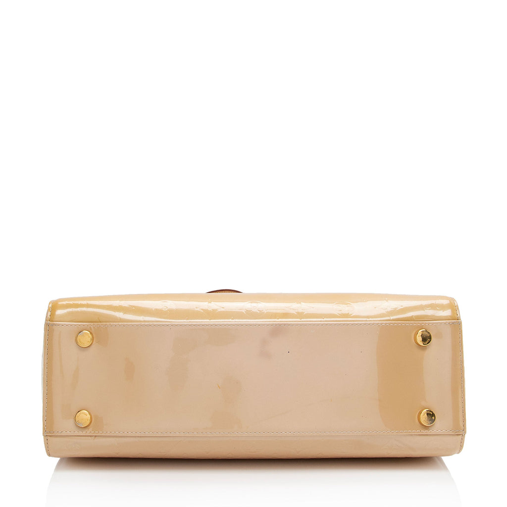 Louis Vuitton Monogram Vernis Brea GM Satchel (SHF-u6q60W)