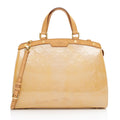 Louis Vuitton Monogram Vernis Brea GM Satchel (SHF-u6q60W)