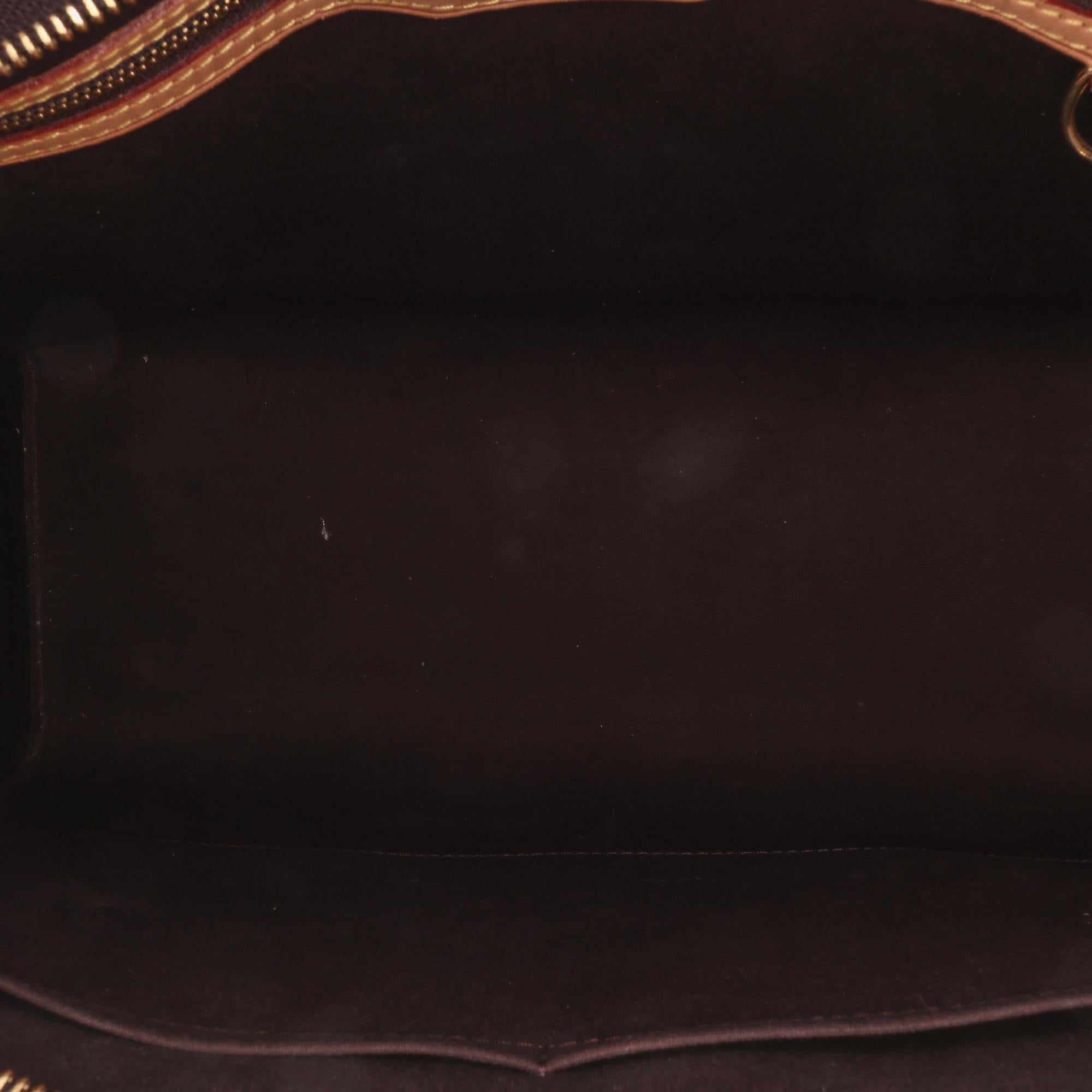 Louis Vuitton Monogram Vernis Brea GM
