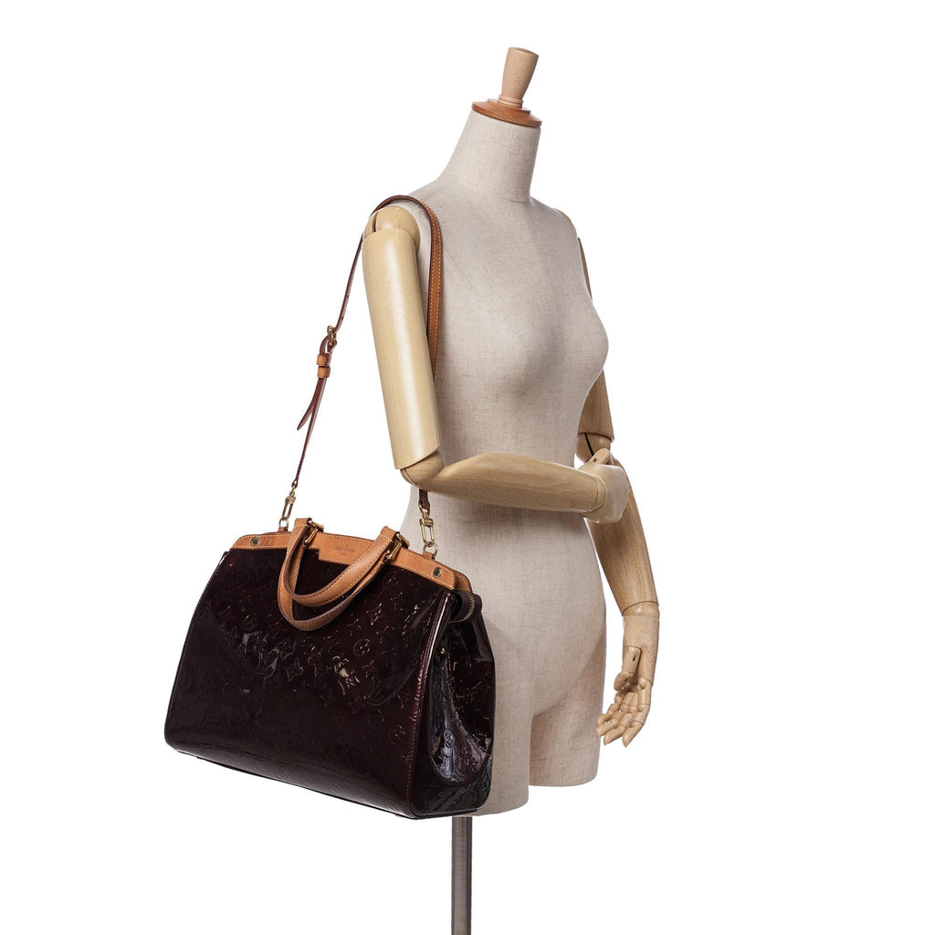Louis Vuitton Monogram Vernis Brea GM